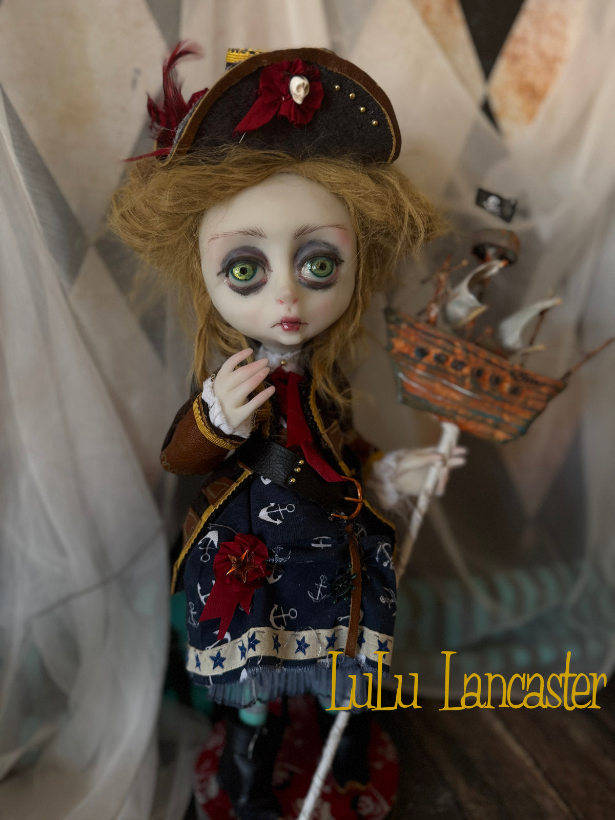 Bridgit Buccaneer ~Original LuLu Lancaster Art Doll