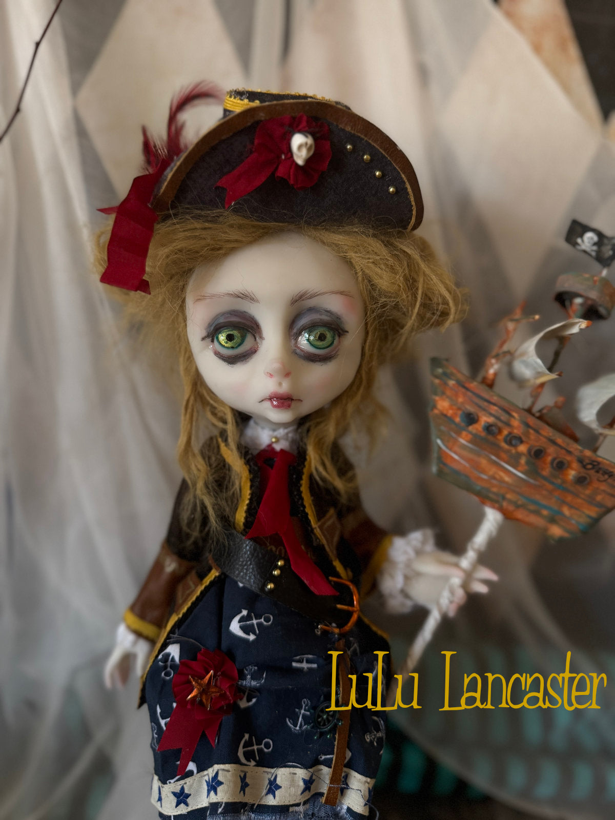 Bridgit Buccaneer ~Original LuLu Lancaster Art Doll