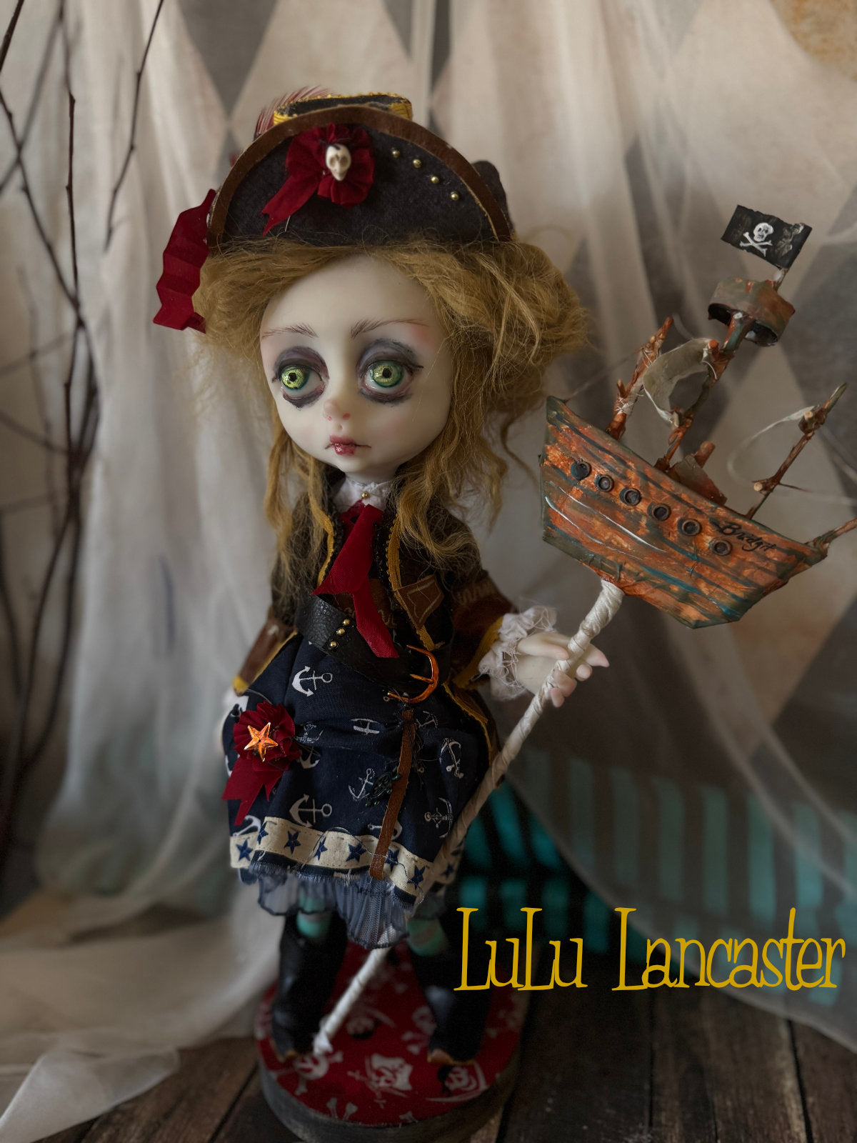 Bridgit Buccaneer ~Original LuLu Lancaster Art Doll