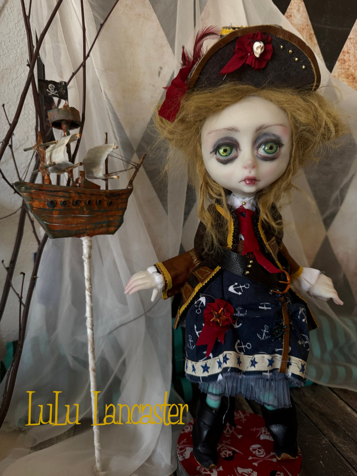 Bridgit Buccaneer ~Original LuLu Lancaster Art Doll