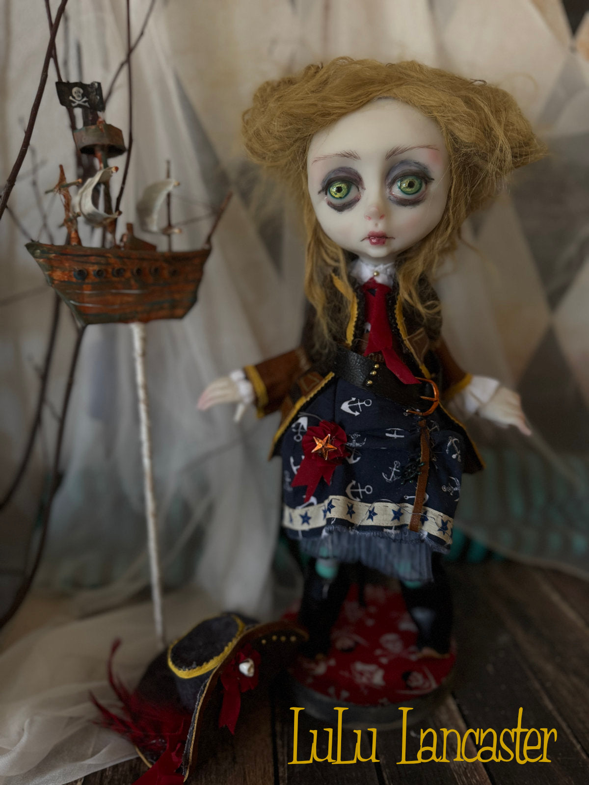 Bridgit Buccaneer ~Original LuLu Lancaster Art Doll