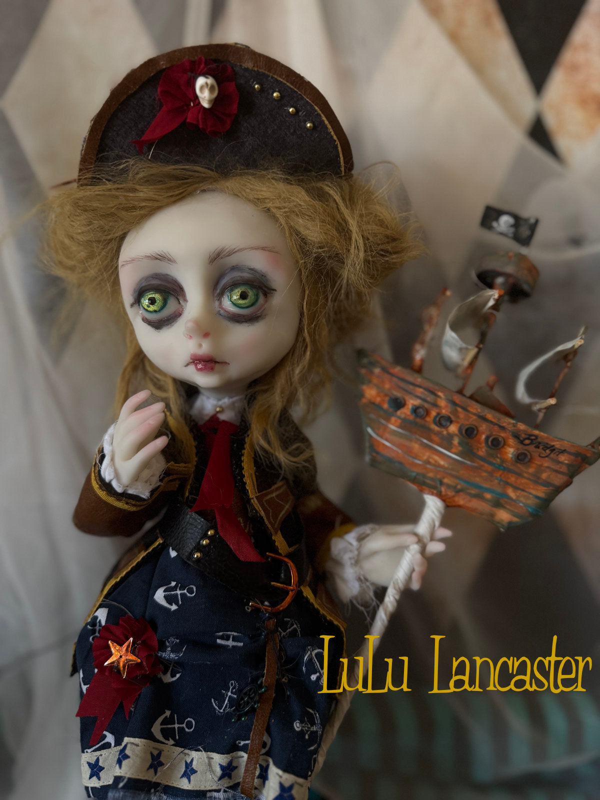 Bridgit Buccaneer ~Original LuLu Lancaster Art Doll