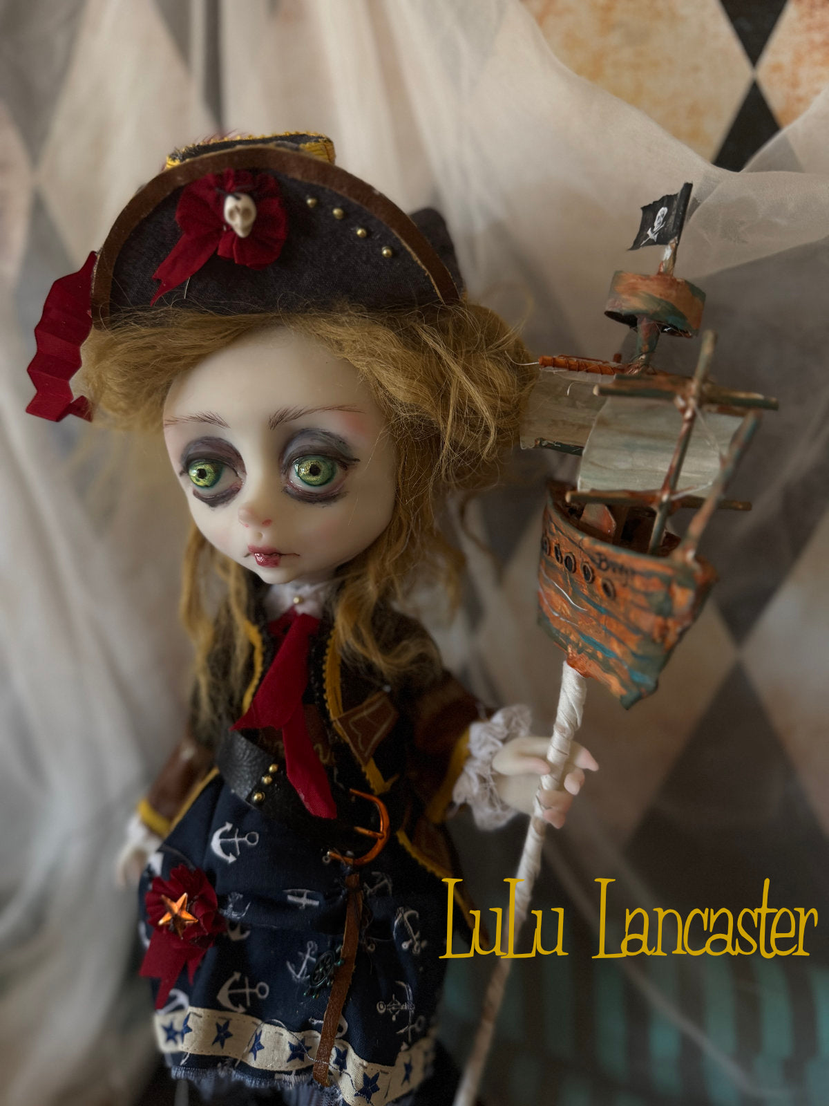 Bridgit Buccaneer ~Original LuLu Lancaster Art Doll