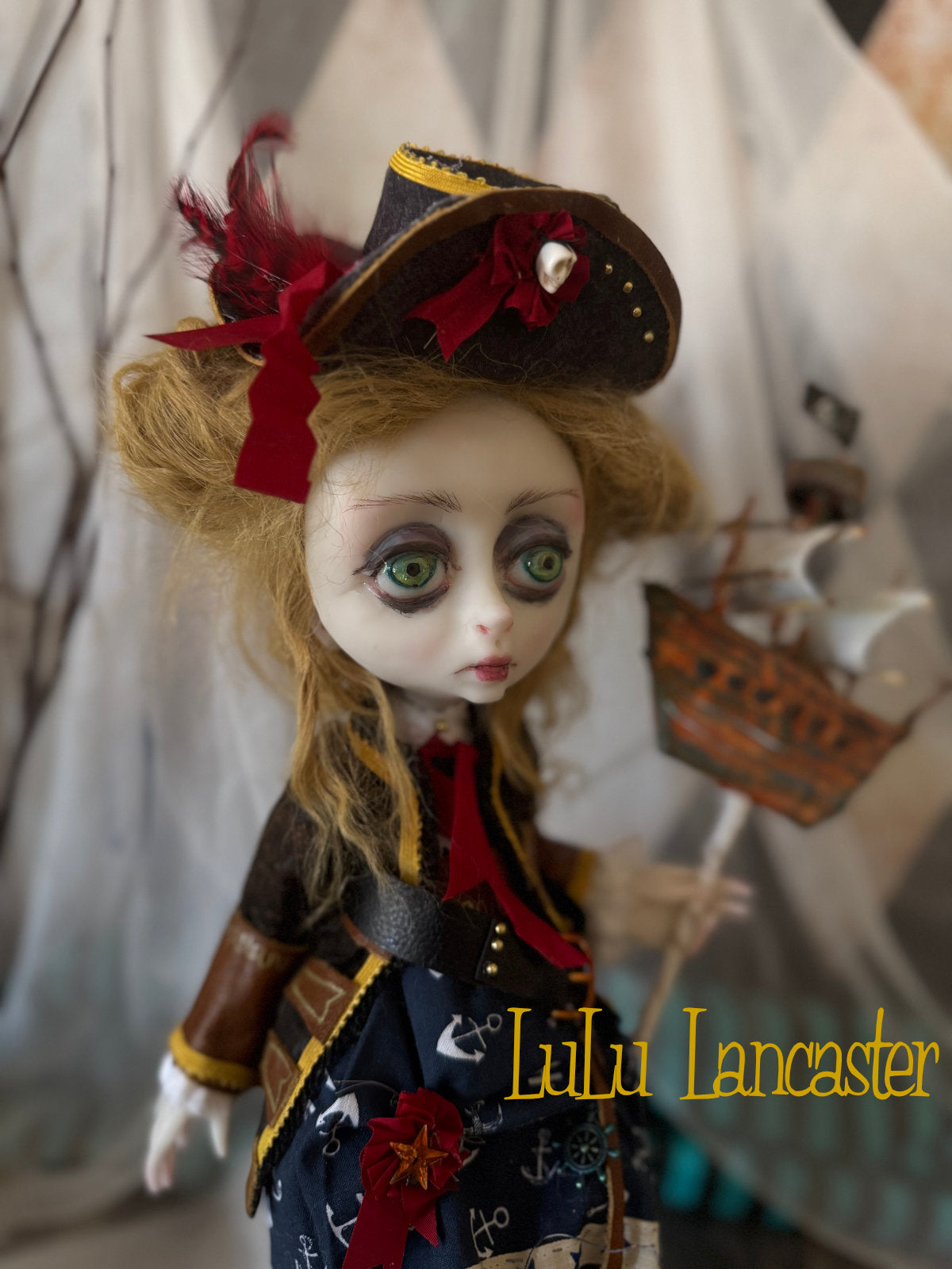 Bridgit Buccaneer ~Original LuLu Lancaster Art Doll