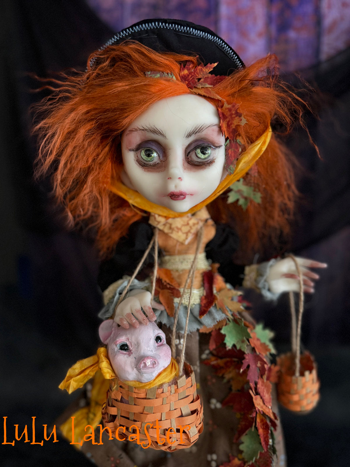 Frenne Autumn Witchy Halloween Original LuLu Lancaster Art Dolls
