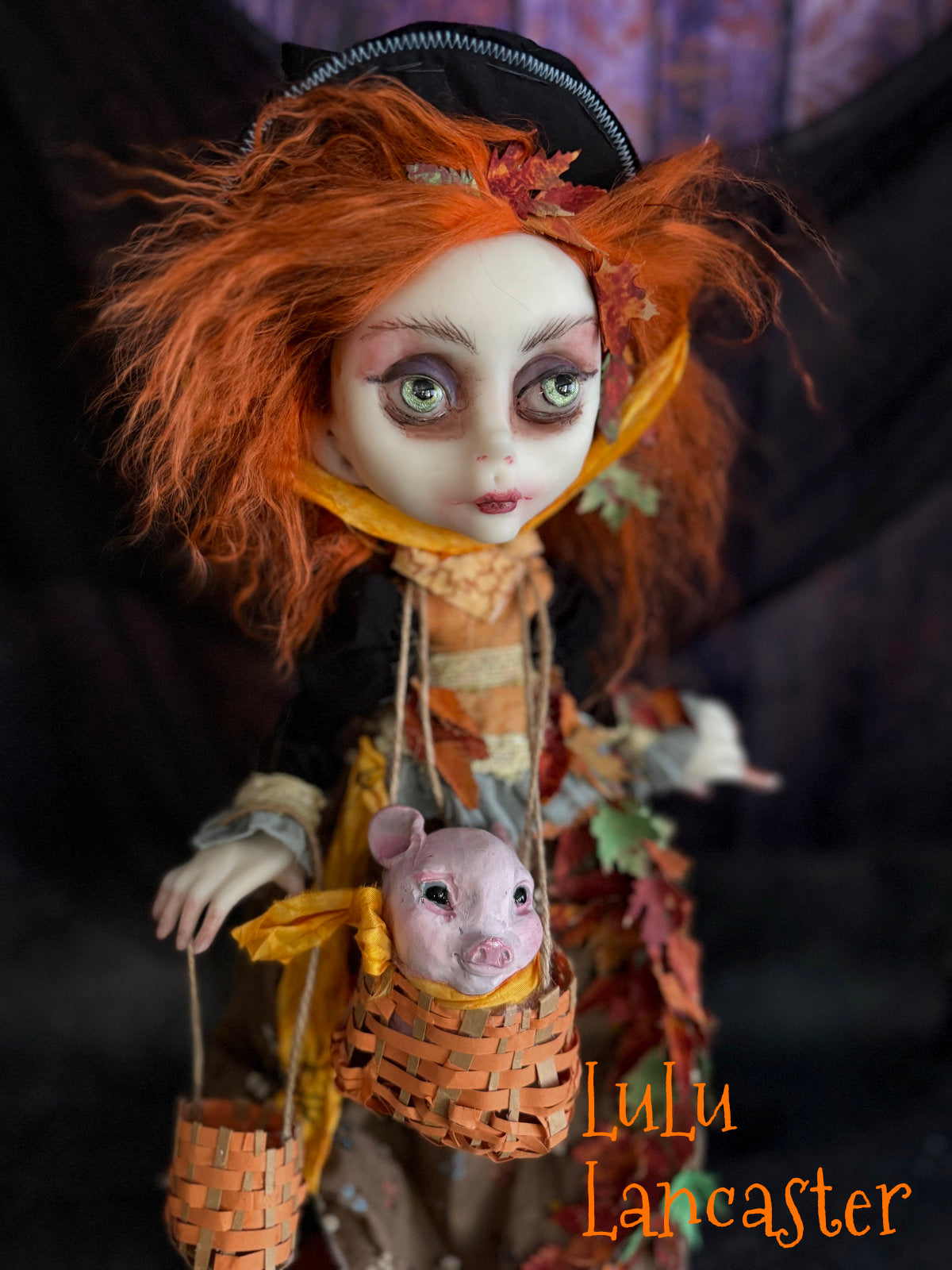 Frenne Autumn Witchy Halloween Original LuLu Lancaster Art Dolls