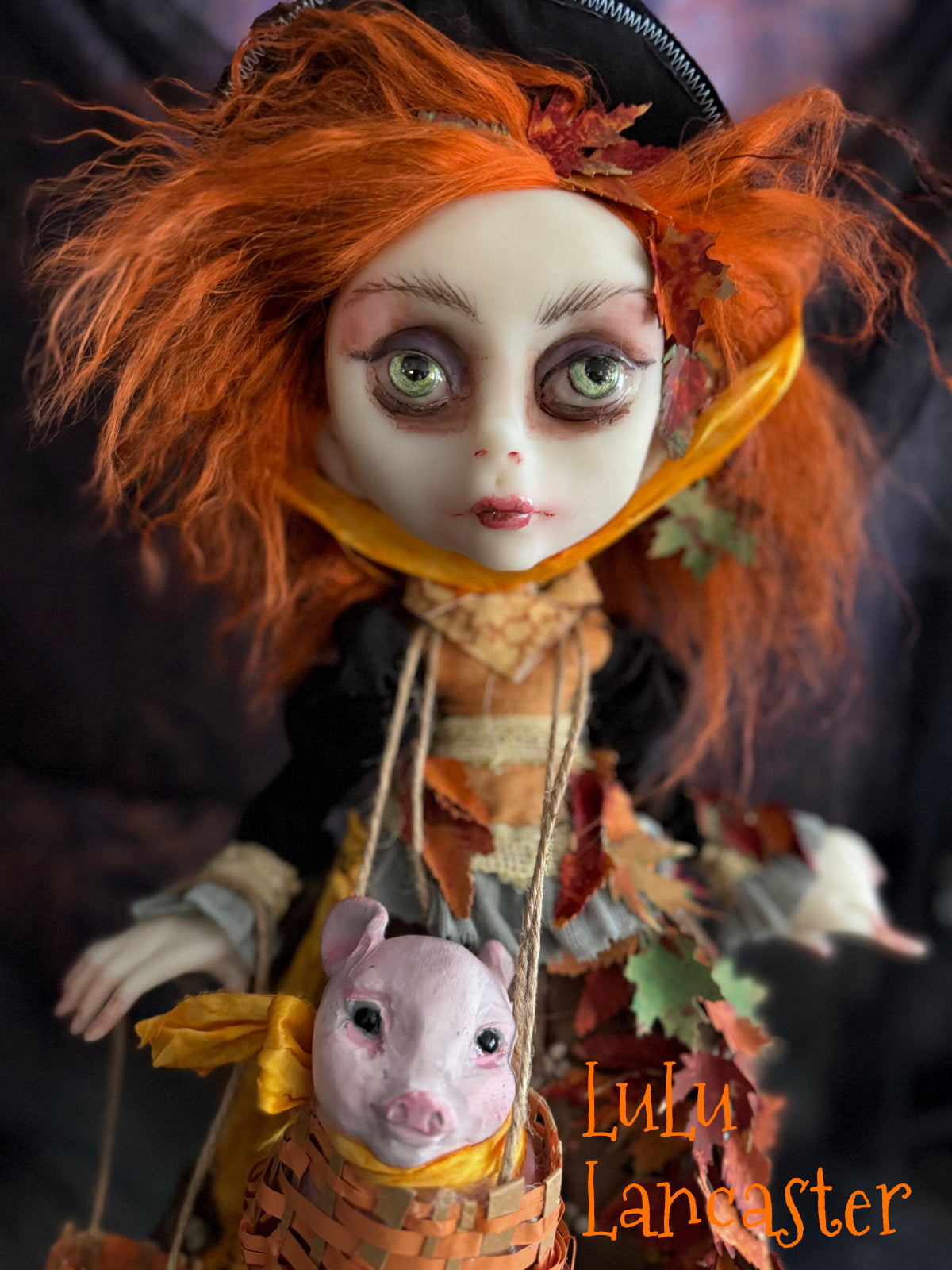 Frenne Autumn Witchy Halloween Original LuLu Lancaster Art Dolls