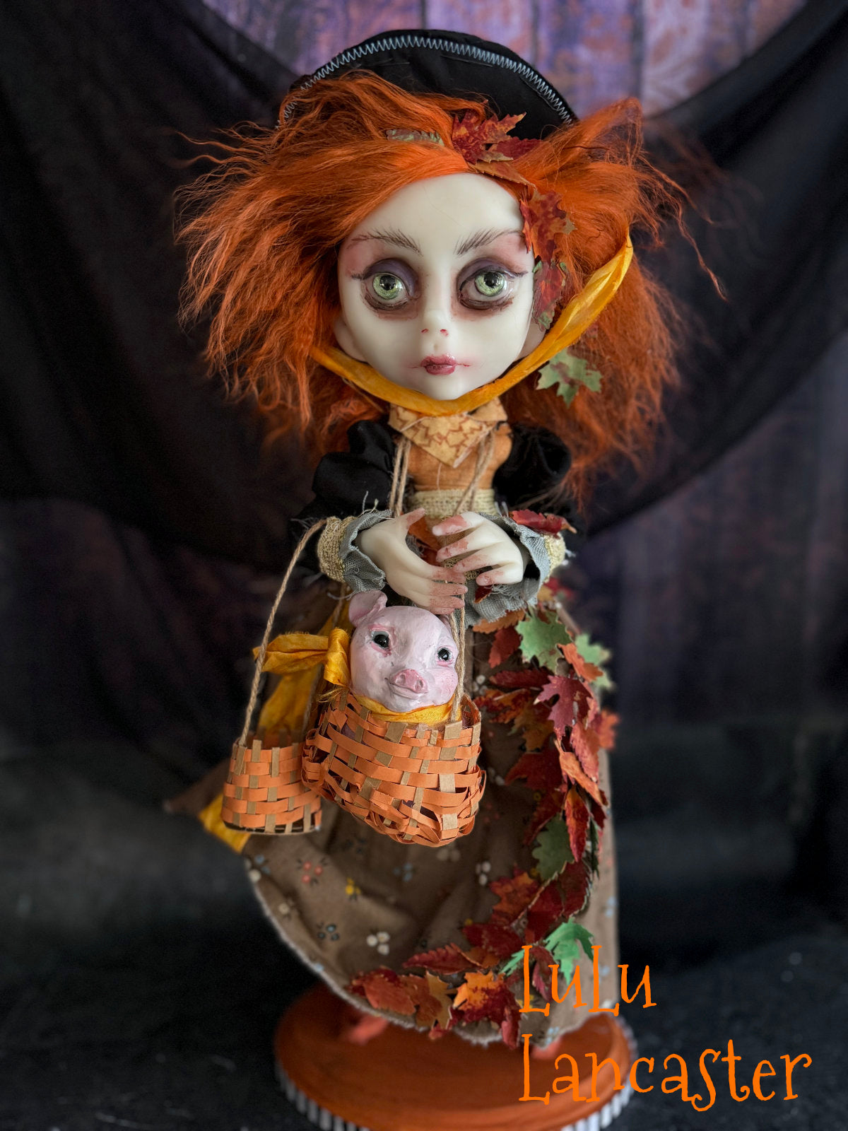 Frenne Autumn Witchy Halloween Original LuLu Lancaster Art Dolls