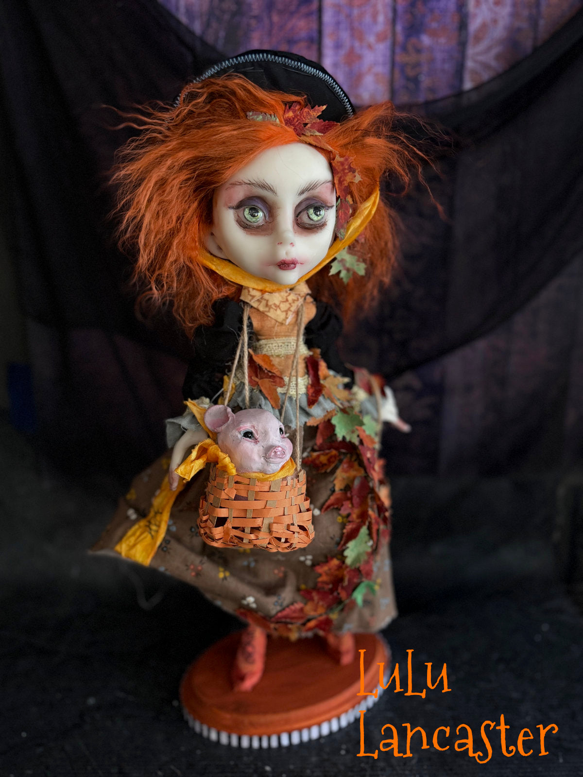 Frenne Autumn Witchy Halloween Original LuLu Lancaster Art Dolls