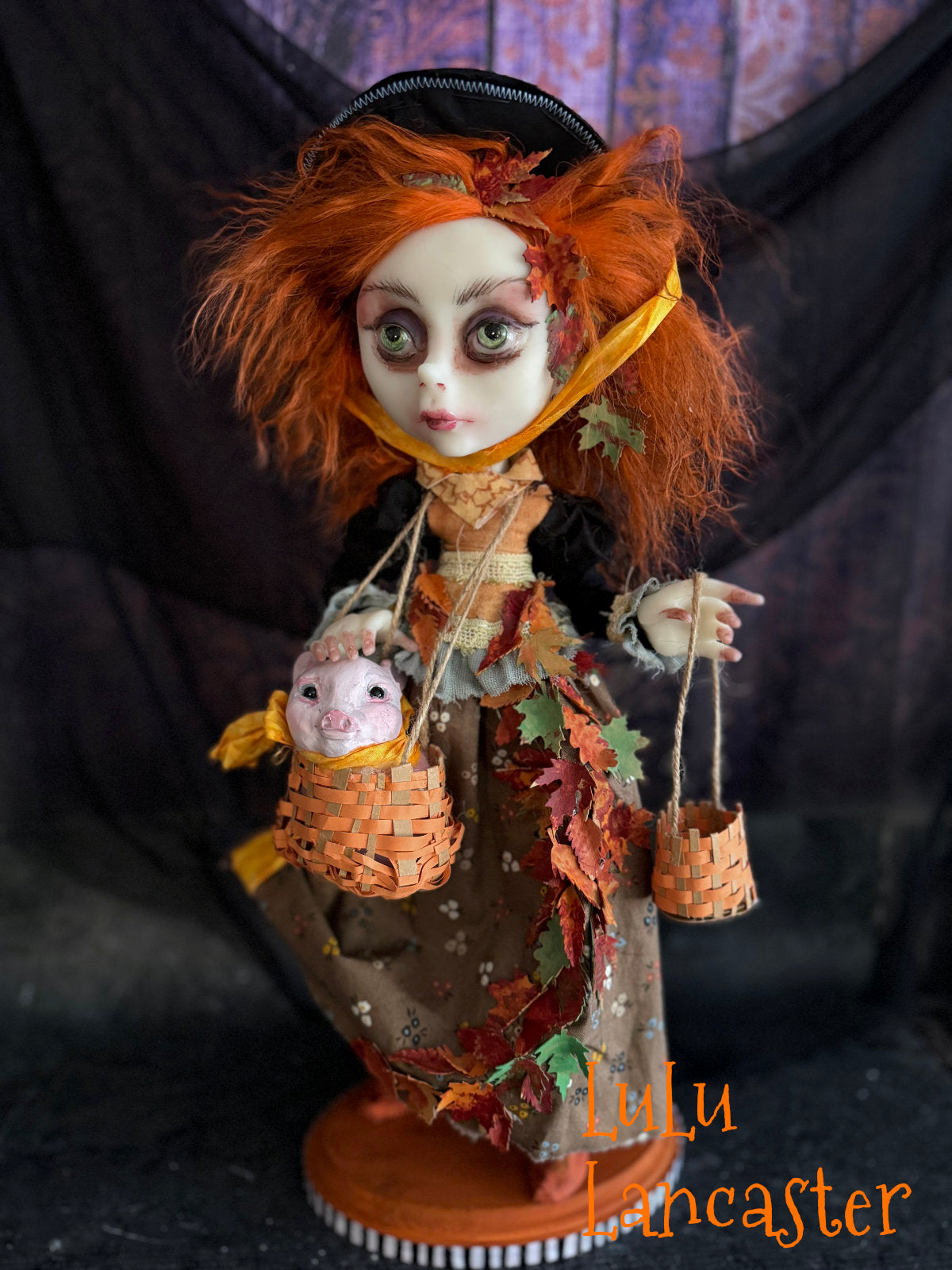 Frenne Autumn Witchy Halloween Original LuLu Lancaster Art Dolls