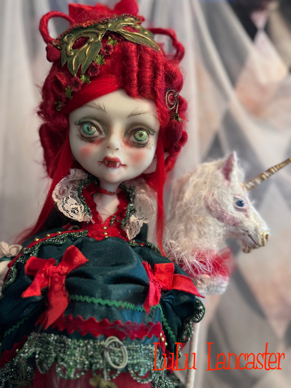 Bogdahnka BonBon the rococo Vampire Original LuLu Lancaster Art Doll