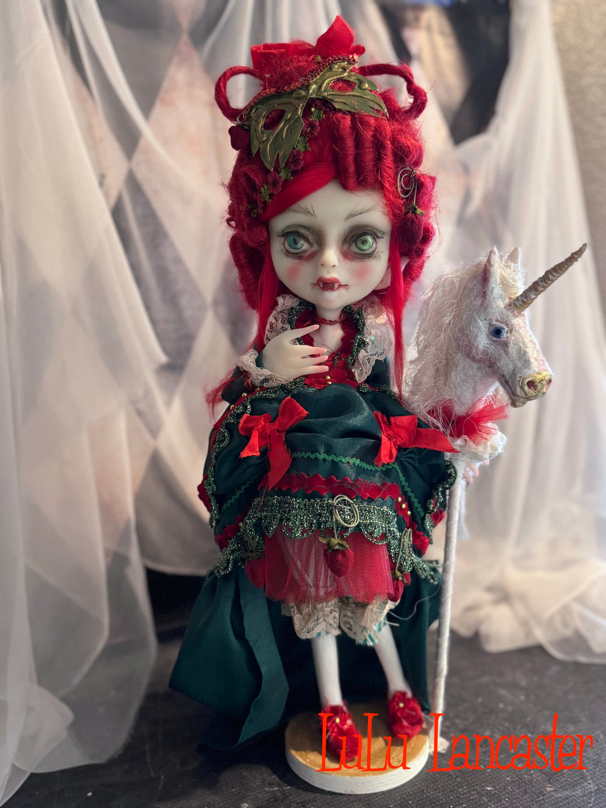 Bogdahnka BonBon the rococo Vampire Original LuLu Lancaster Art Doll
