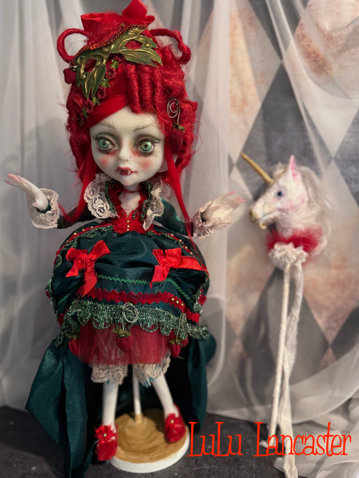 Bogdahnka BonBon the rococo Vampire Original LuLu Lancaster Art Doll