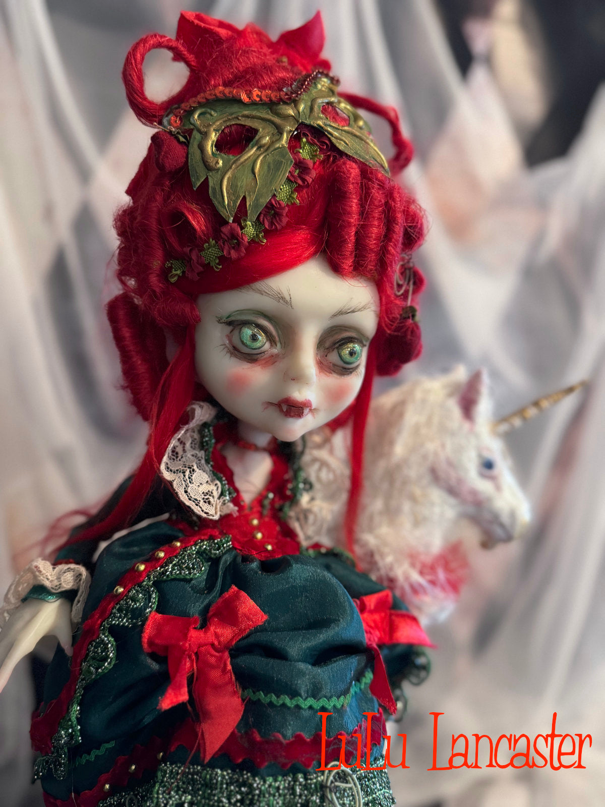 Bogdahnka BonBon the rococo Vampire Original LuLu Lancaster Art Doll