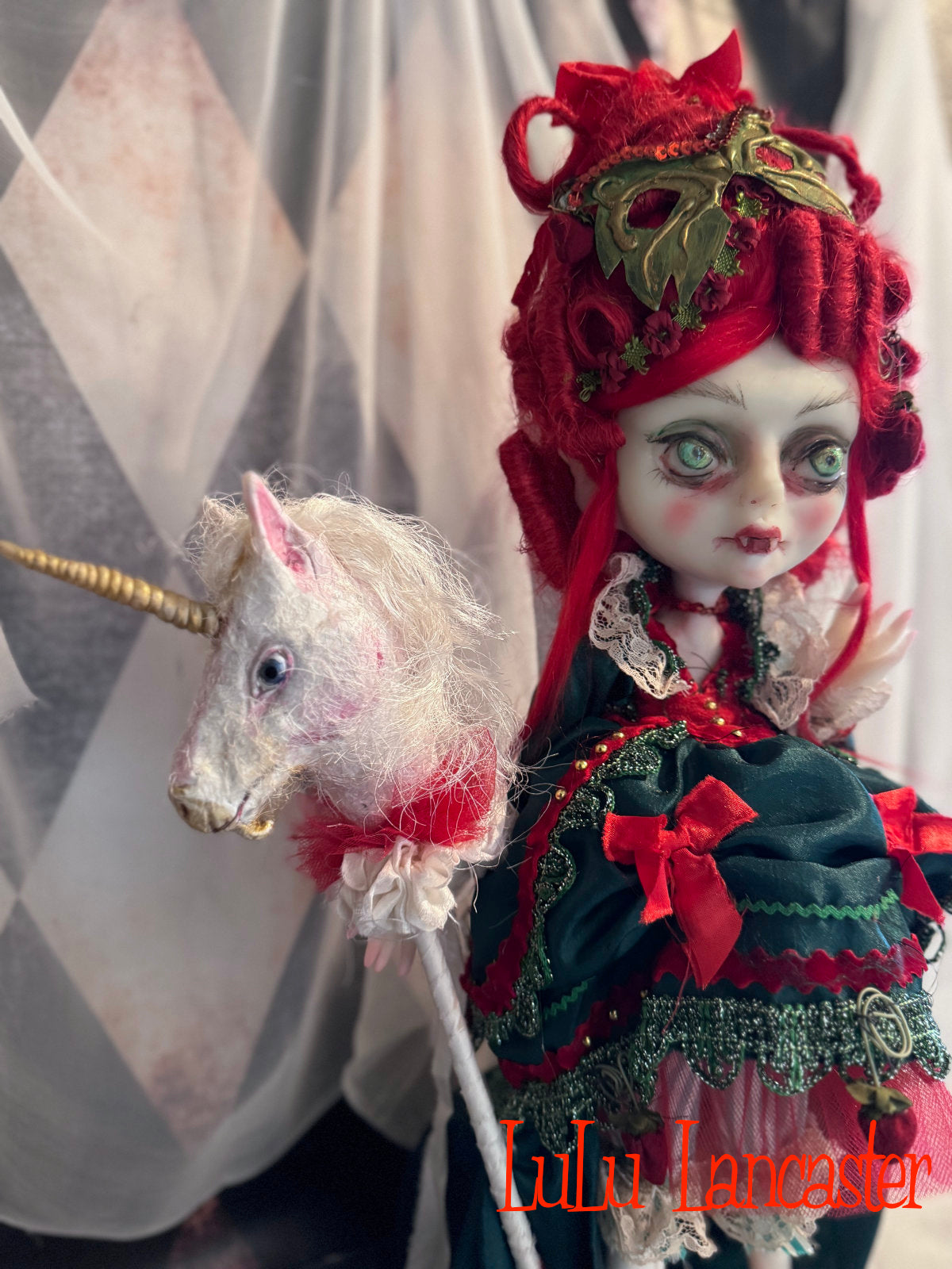 Bogdahnka BonBon the rococo Vampire Original LuLu Lancaster Art Doll