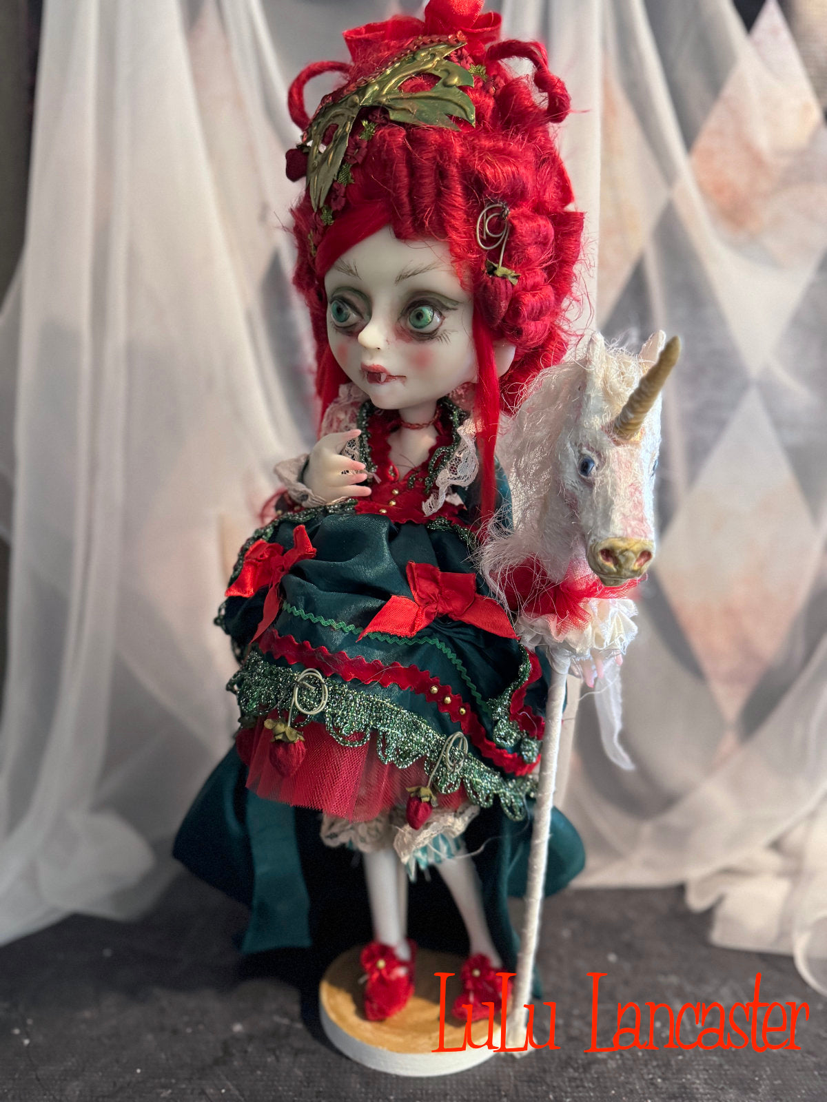 Bogdahnka BonBon the rococo Vampire Original LuLu Lancaster Art Doll