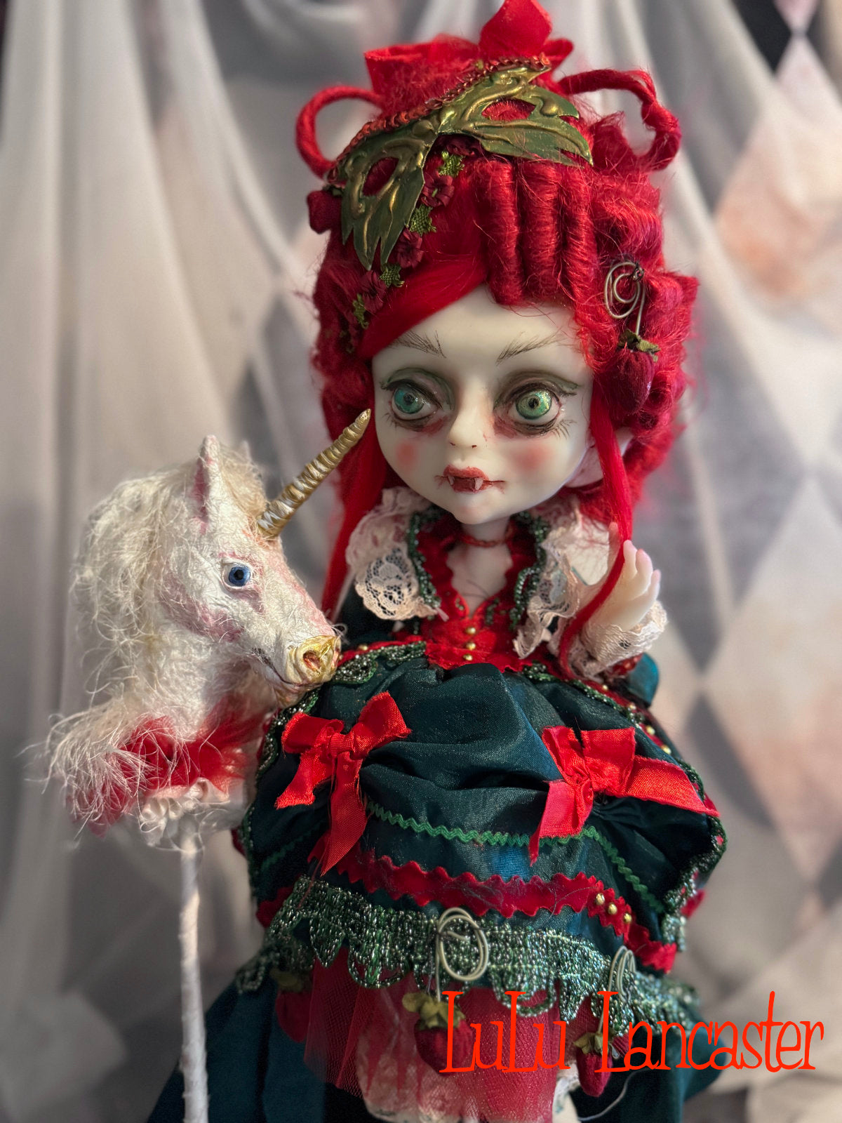 Bogdahnka BonBon the rococo Vampire Original LuLu Lancaster Art Doll