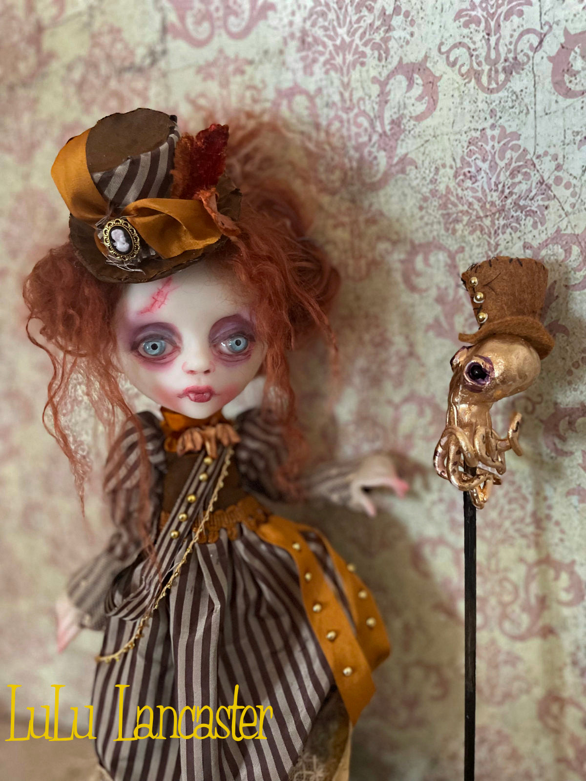 Madelyn May Constant steampunk Vampire Original LuLu Lancaster Art Doll