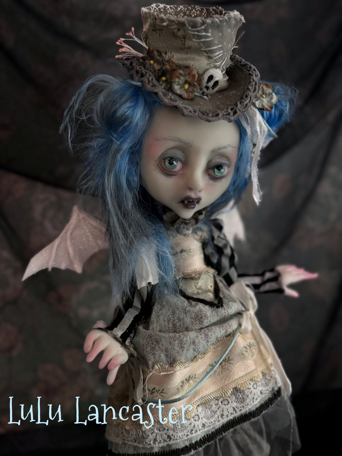 Narcissa the vampire bat Original LuLu Lancaster Art Doll