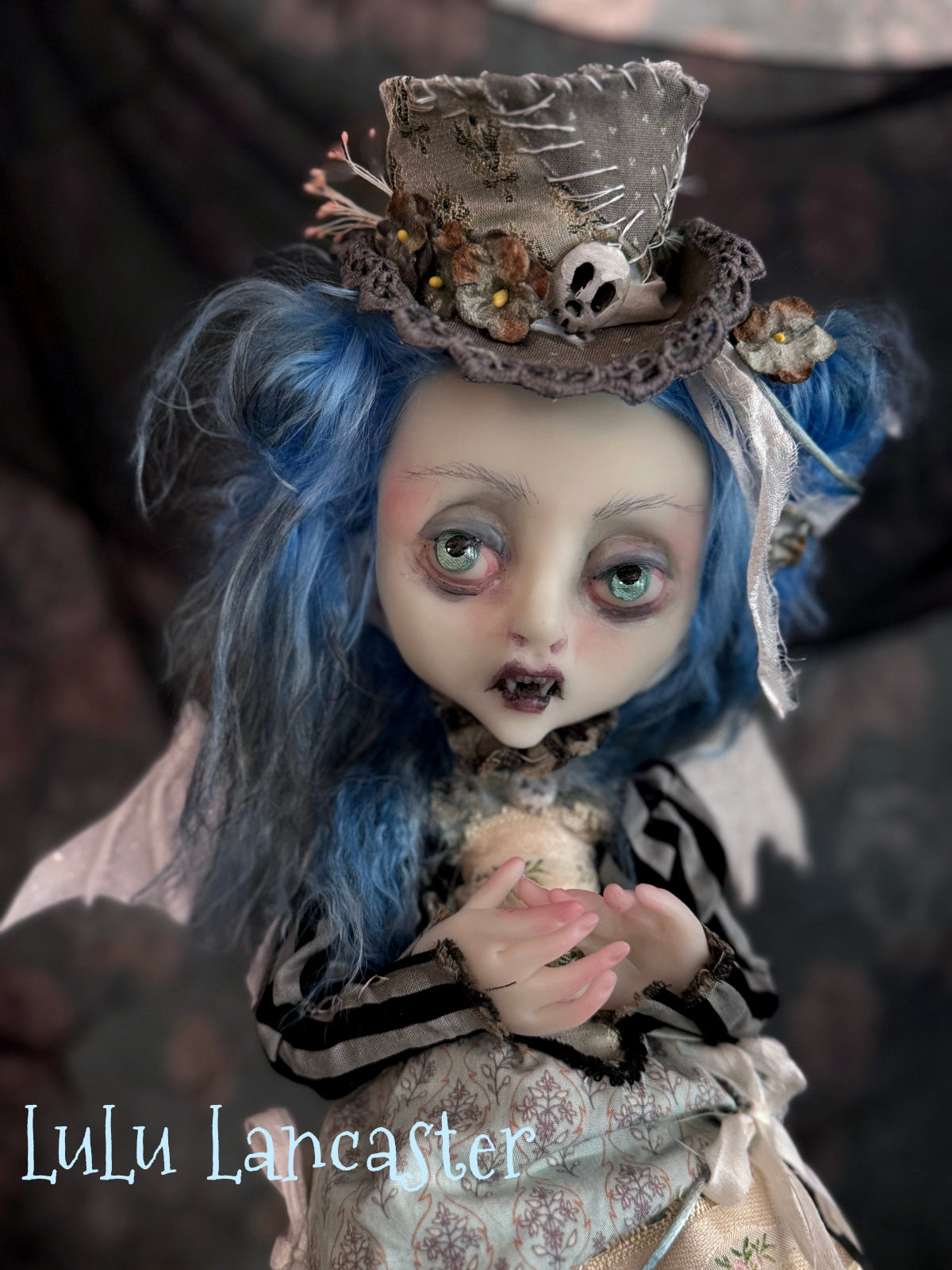 Narcissa the vampire bat Original LuLu Lancaster Art Doll