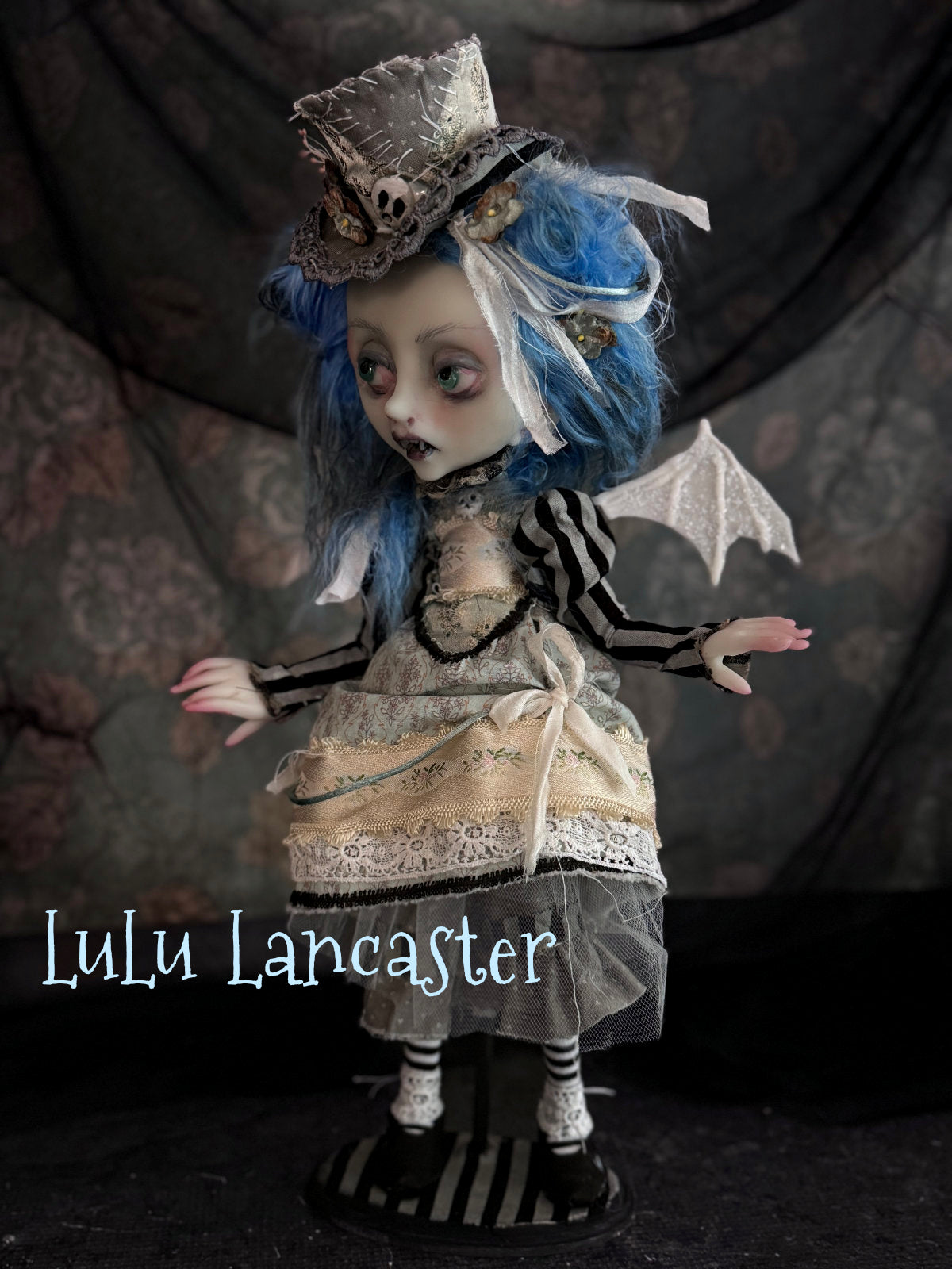 Narcissa the vampire bat Original LuLu Lancaster Art Doll