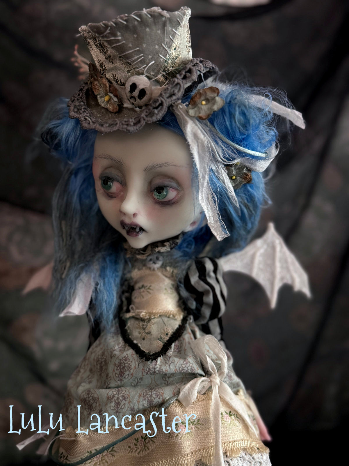 Narcissa the vampire bat Original LuLu Lancaster Art Doll