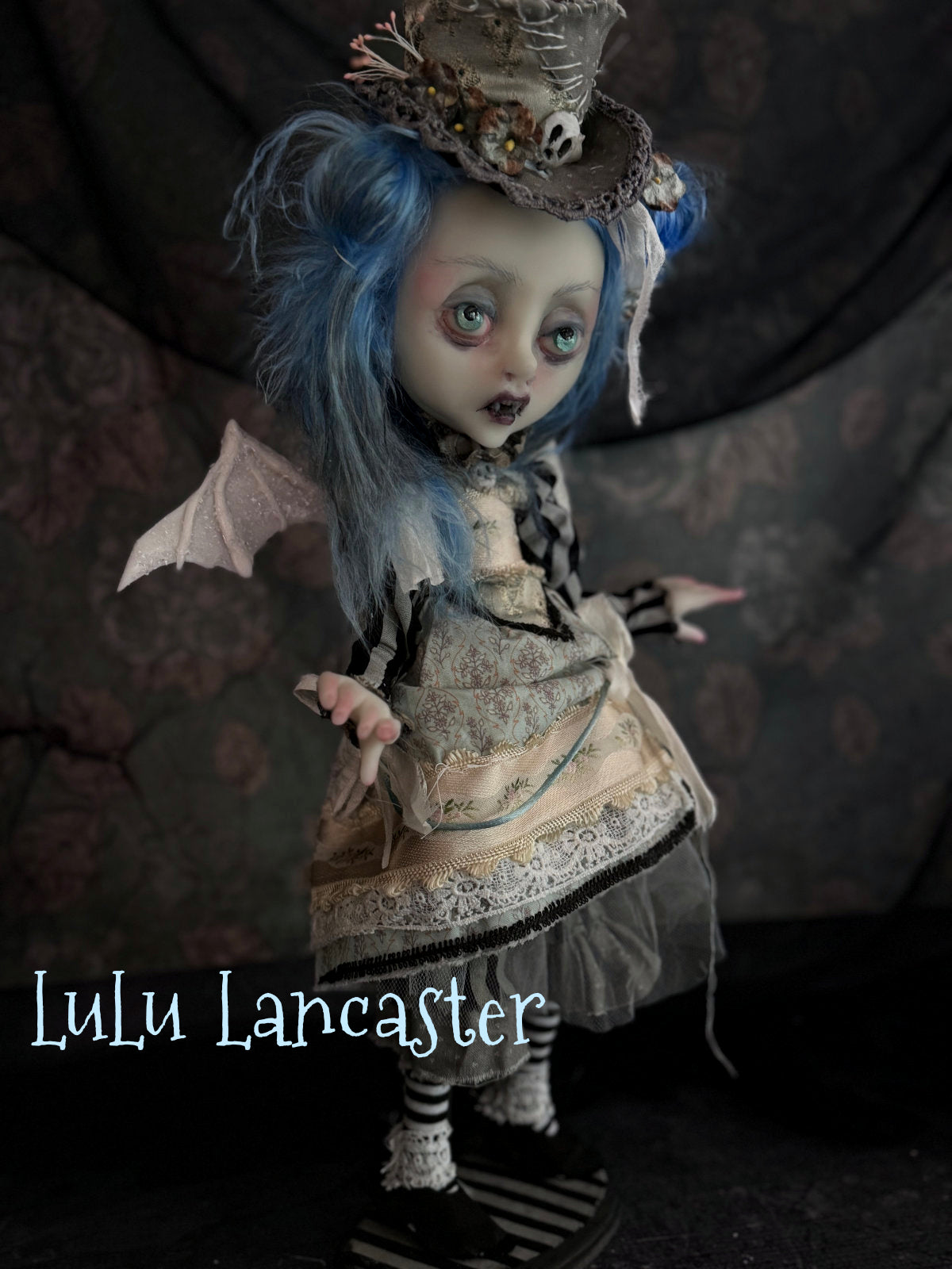 Narcissa the vampire bat Original LuLu Lancaster Art Doll