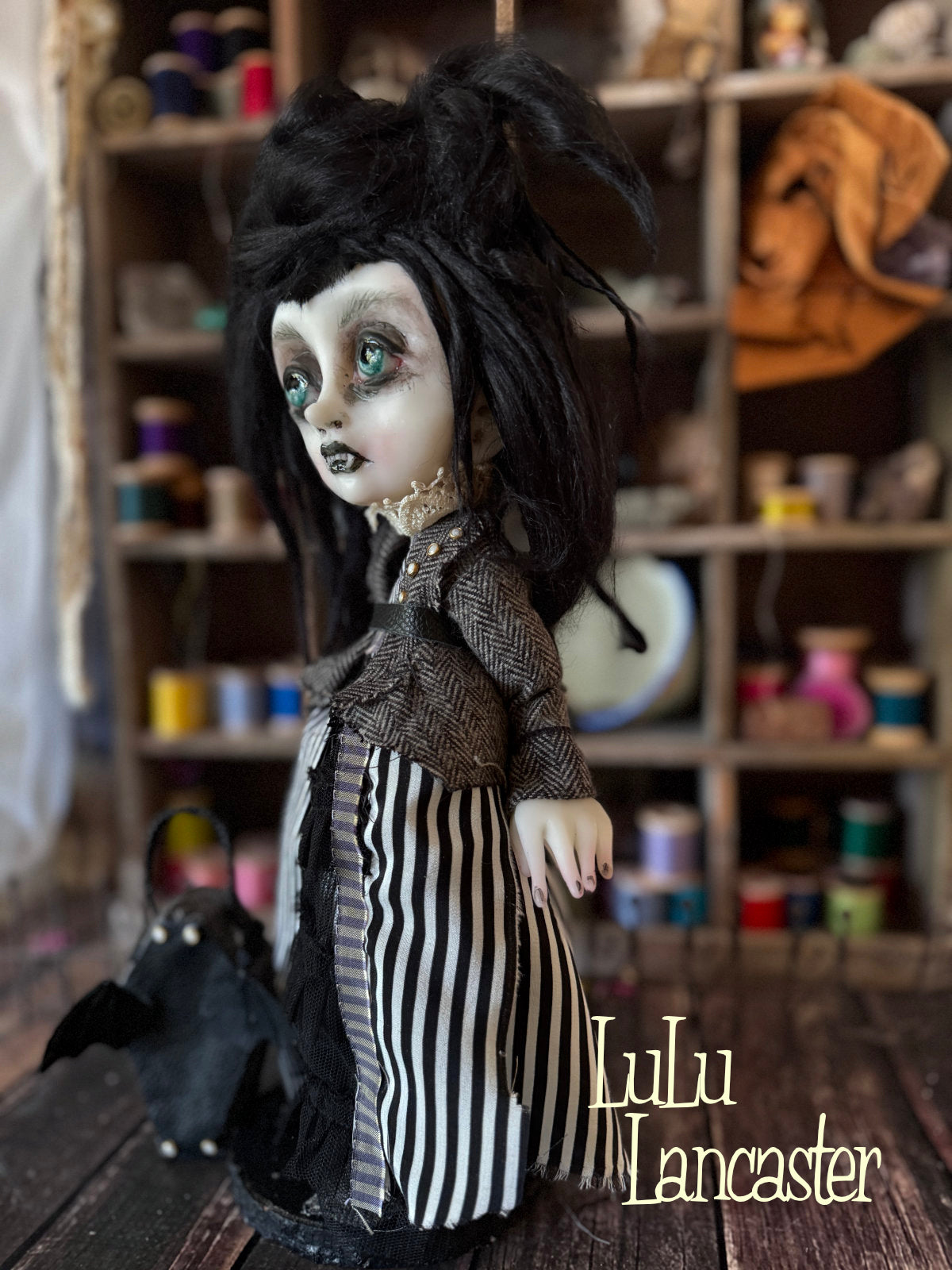 Rachel Raven Goth Vampire Mini Original LuLu Lancaster Art Doll