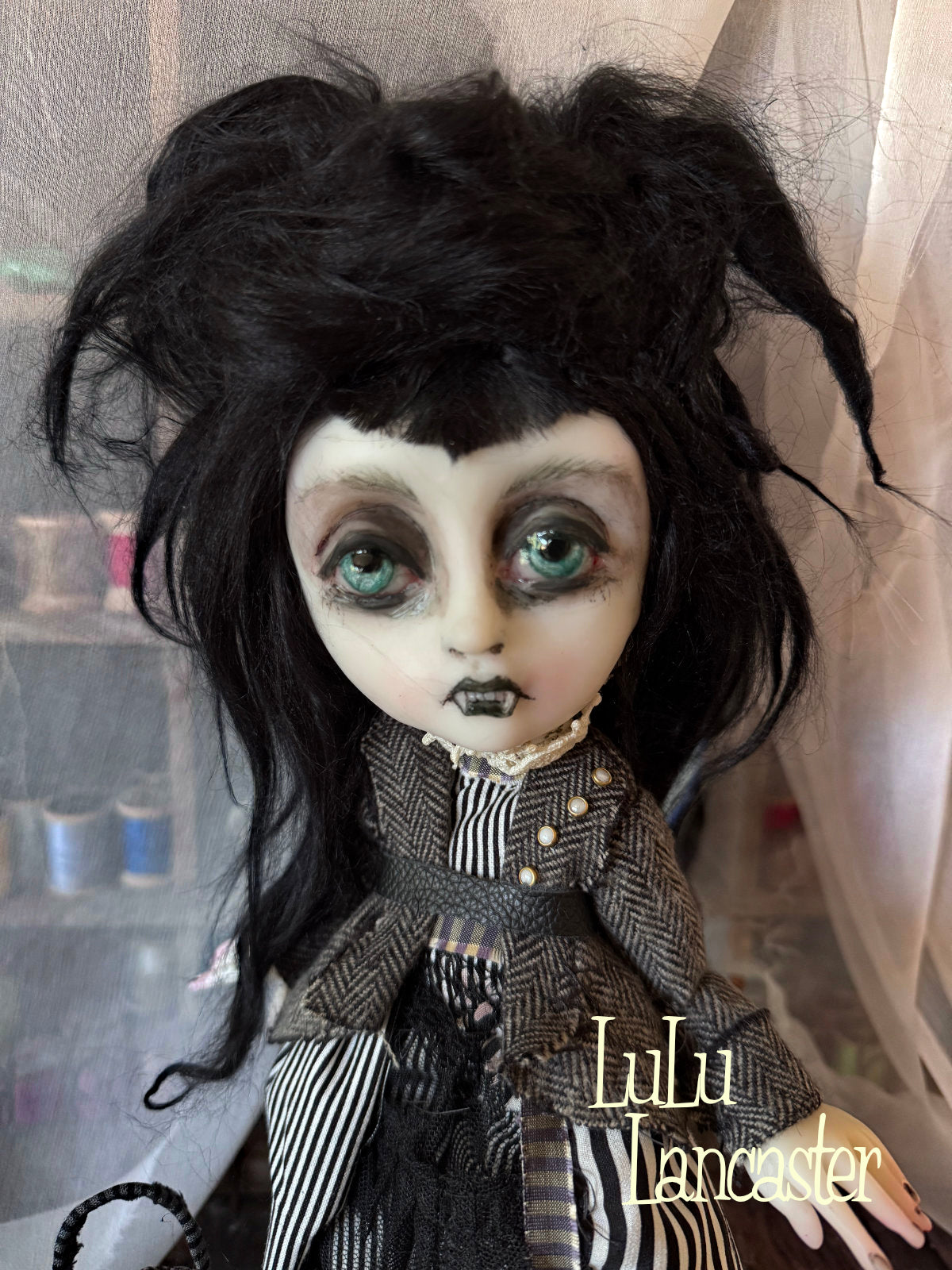 Rachel Raven Goth Vampire Mini Original LuLu Lancaster Art Doll