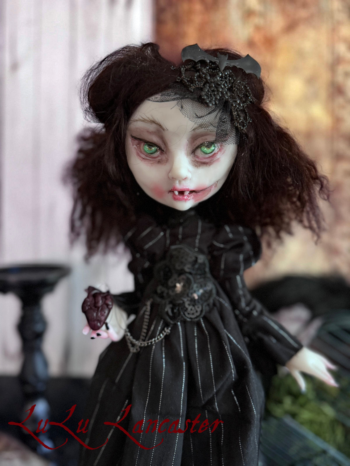 Velouette the Vampire Original LuLu Lancaster Art Doll