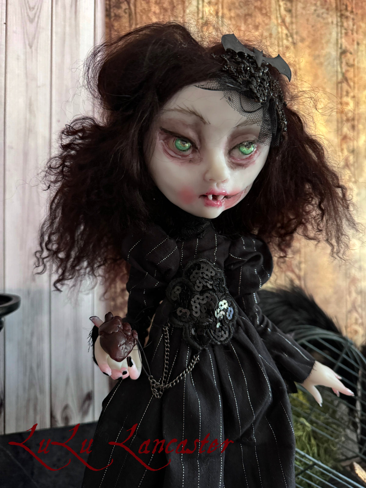 Velouette the Vampire Original LuLu Lancaster Art Doll