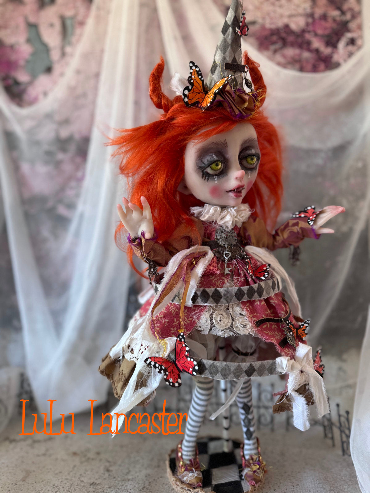 Adeliza the Vampire Original LuLu Lancaster Art Doll