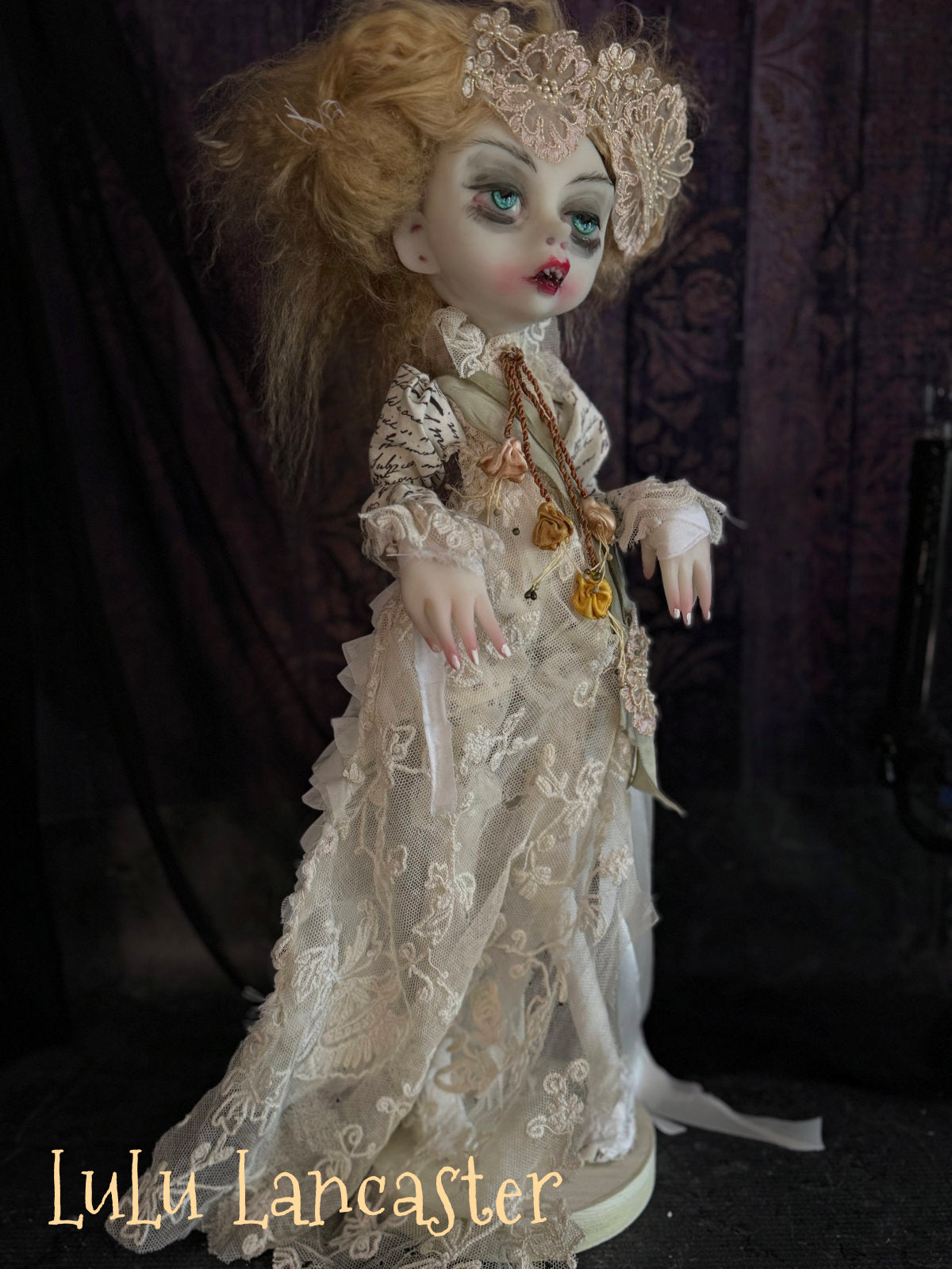 Andrada The Vampire Original LuLu Lancaster Art Doll
