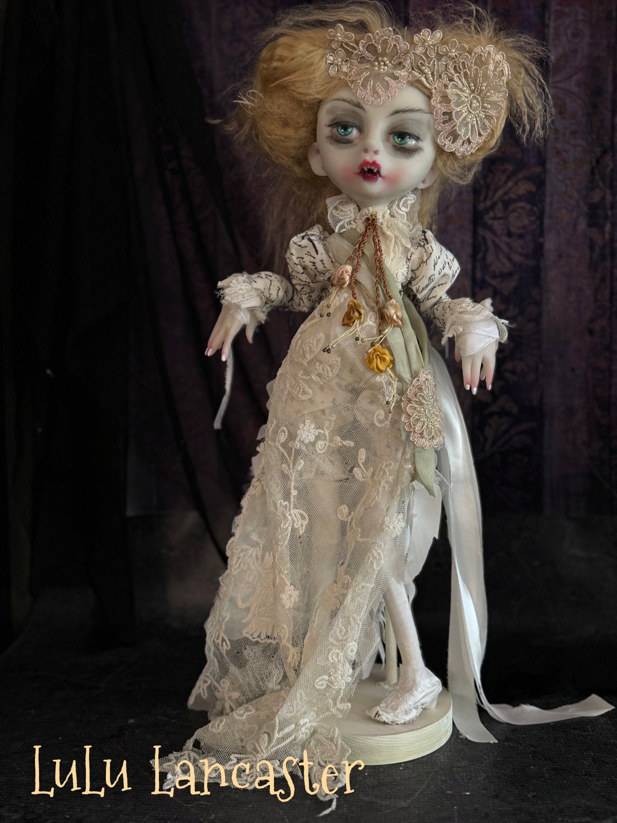 Andrada The Vampire Original LuLu Lancaster Art Doll