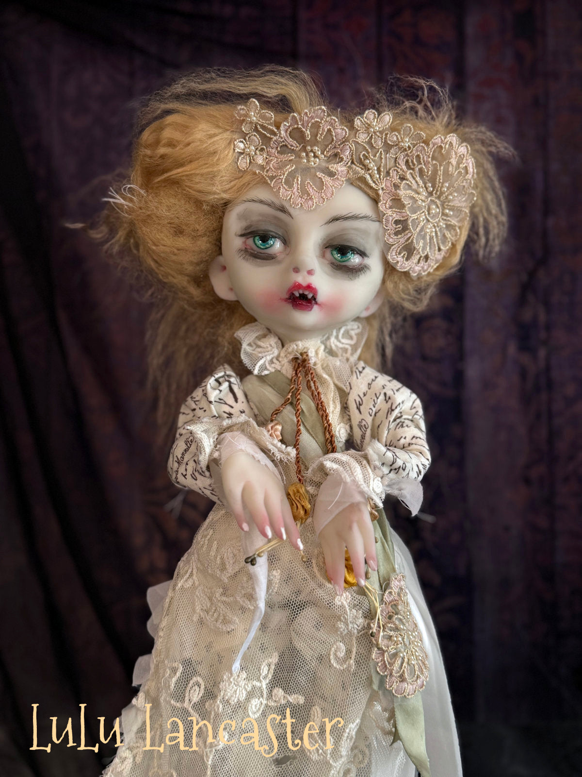 Andrada The Vampire Original LuLu Lancaster Art Doll