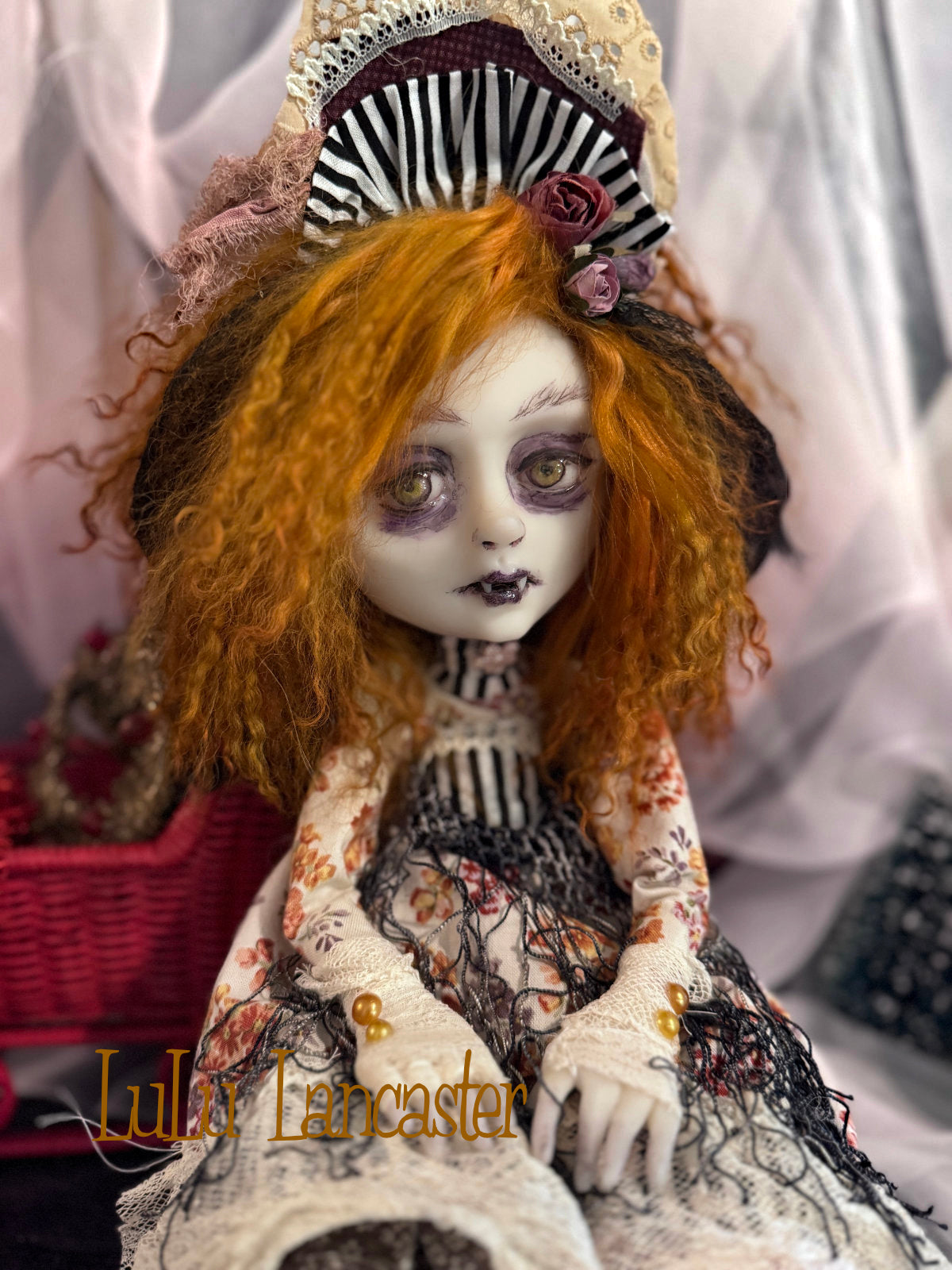 Andrada the winter Vampire Original LuLu Lancaster Art Doll