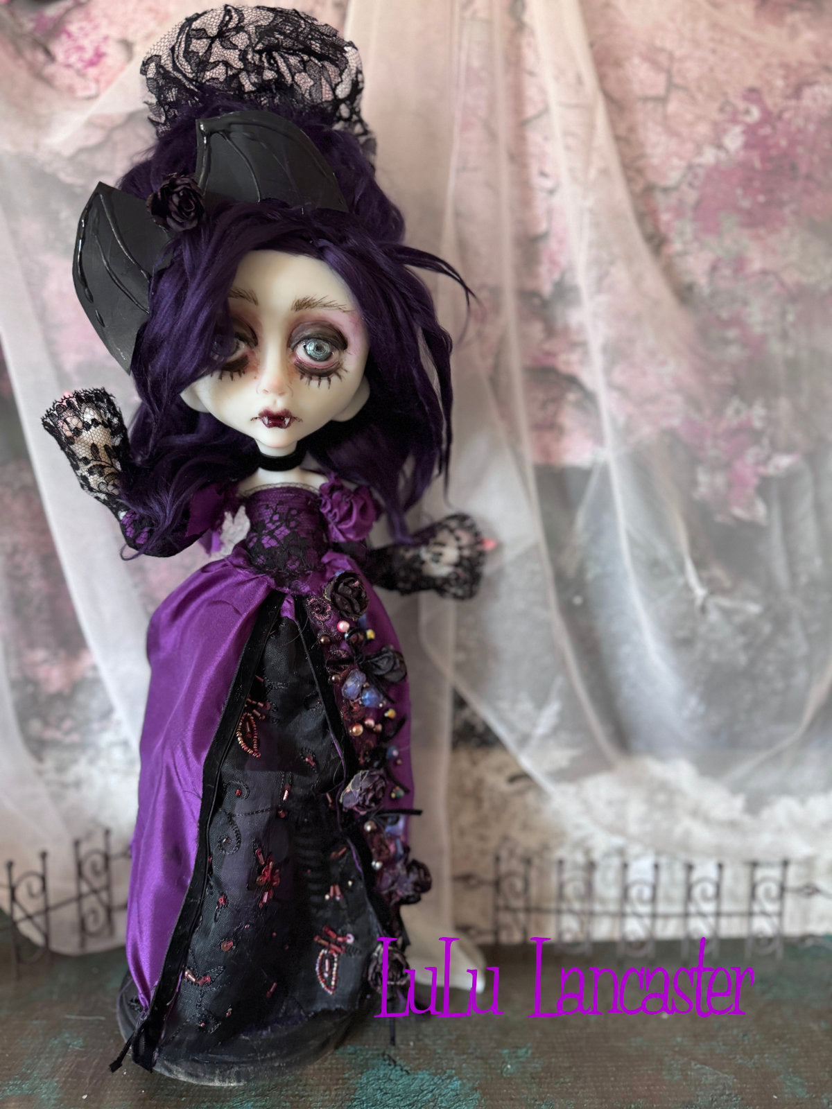 Beatrice Goth Vampire Original LuLu Lancaster Art Doll