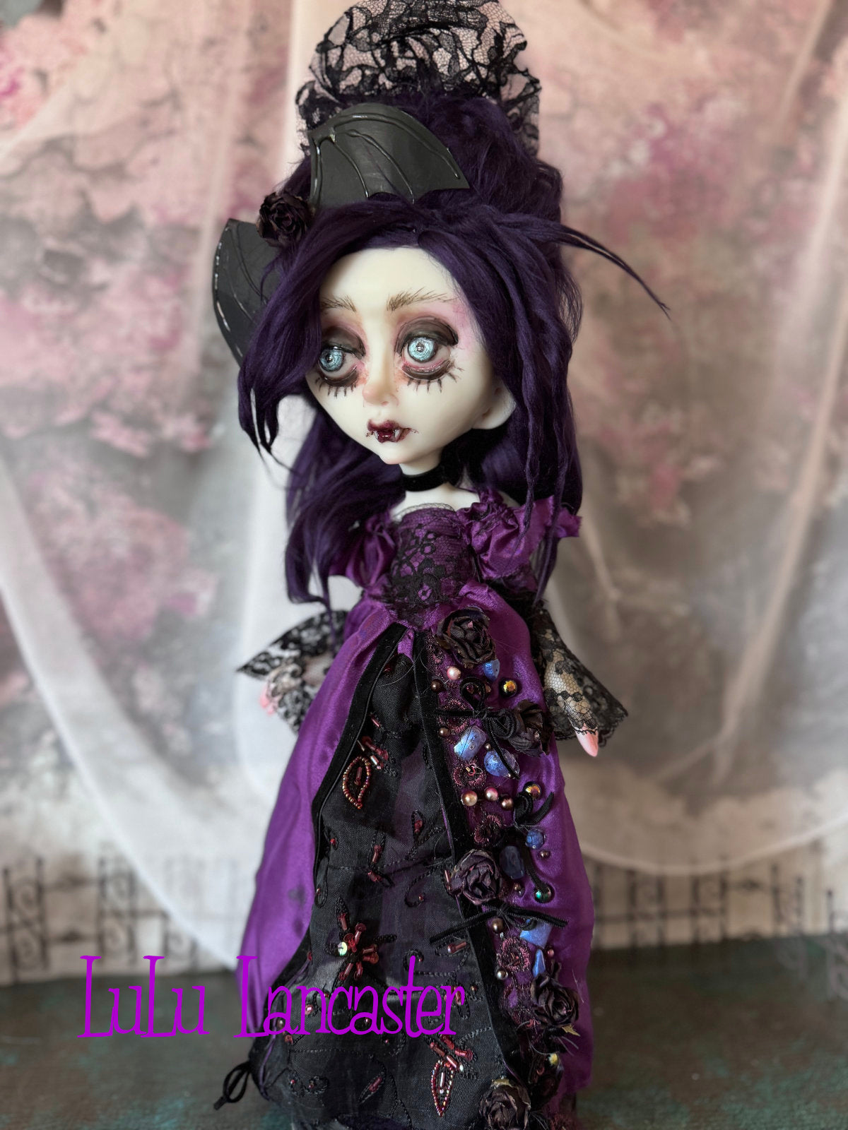 Beatrice Goth Vampire Original LuLu Lancaster Art Doll