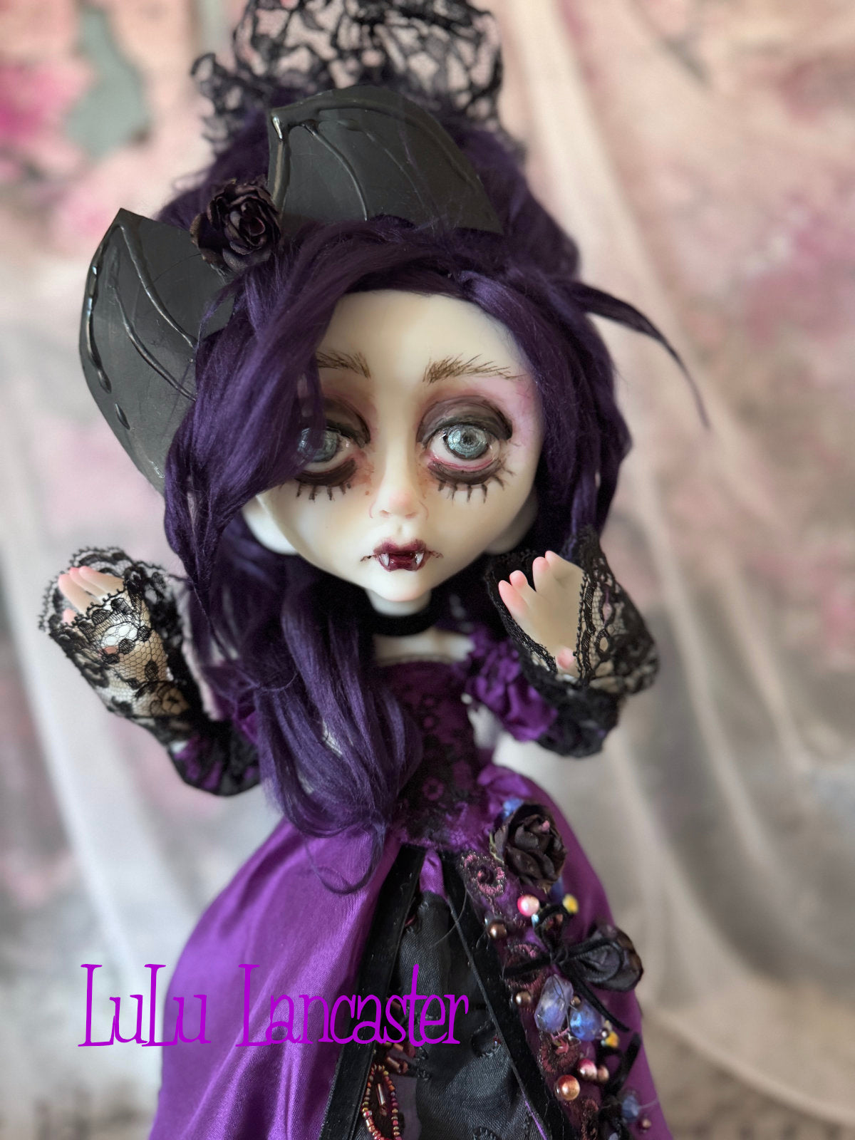 Beatrice Goth Vampire Original LuLu Lancaster Art Doll