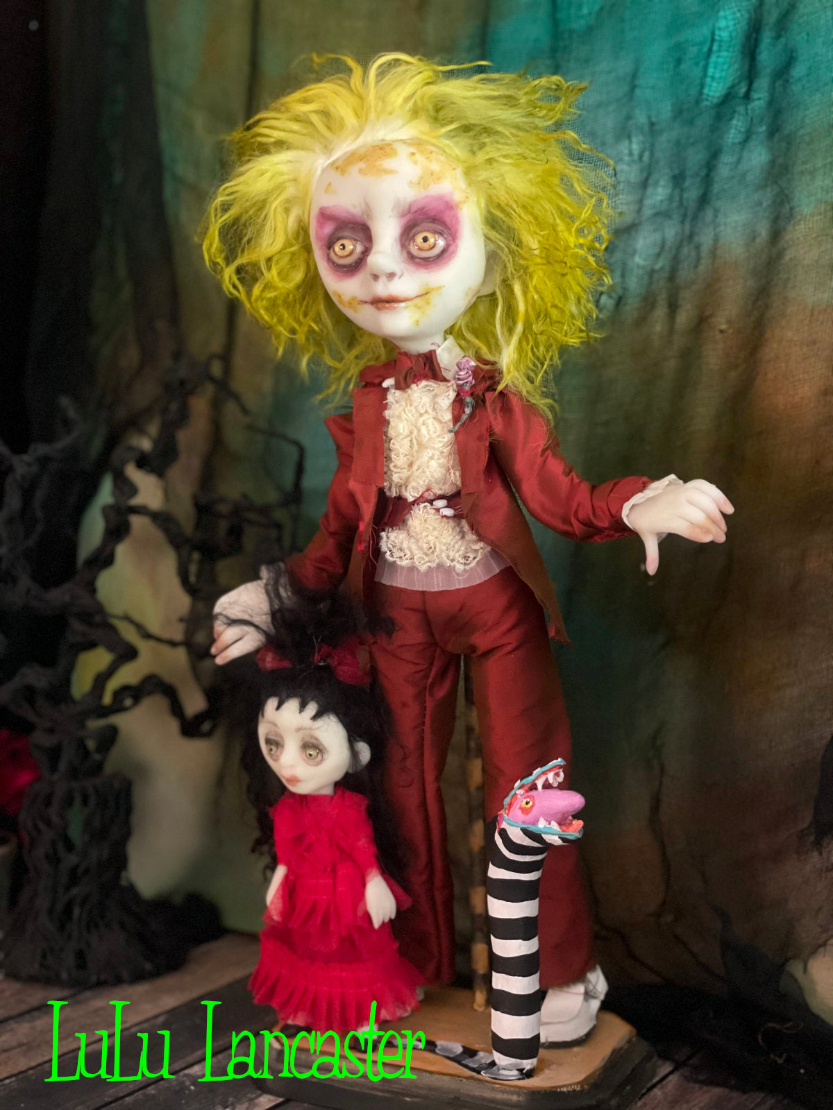 BeetleJuice Original LuLu Lancaster Halloween Art Doll
