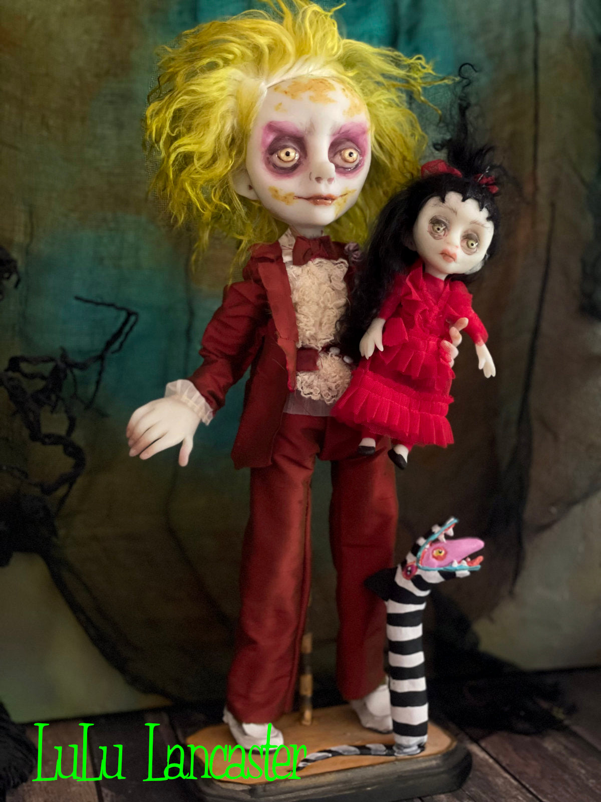 BeetleJuice Original LuLu Lancaster Halloween Art Doll