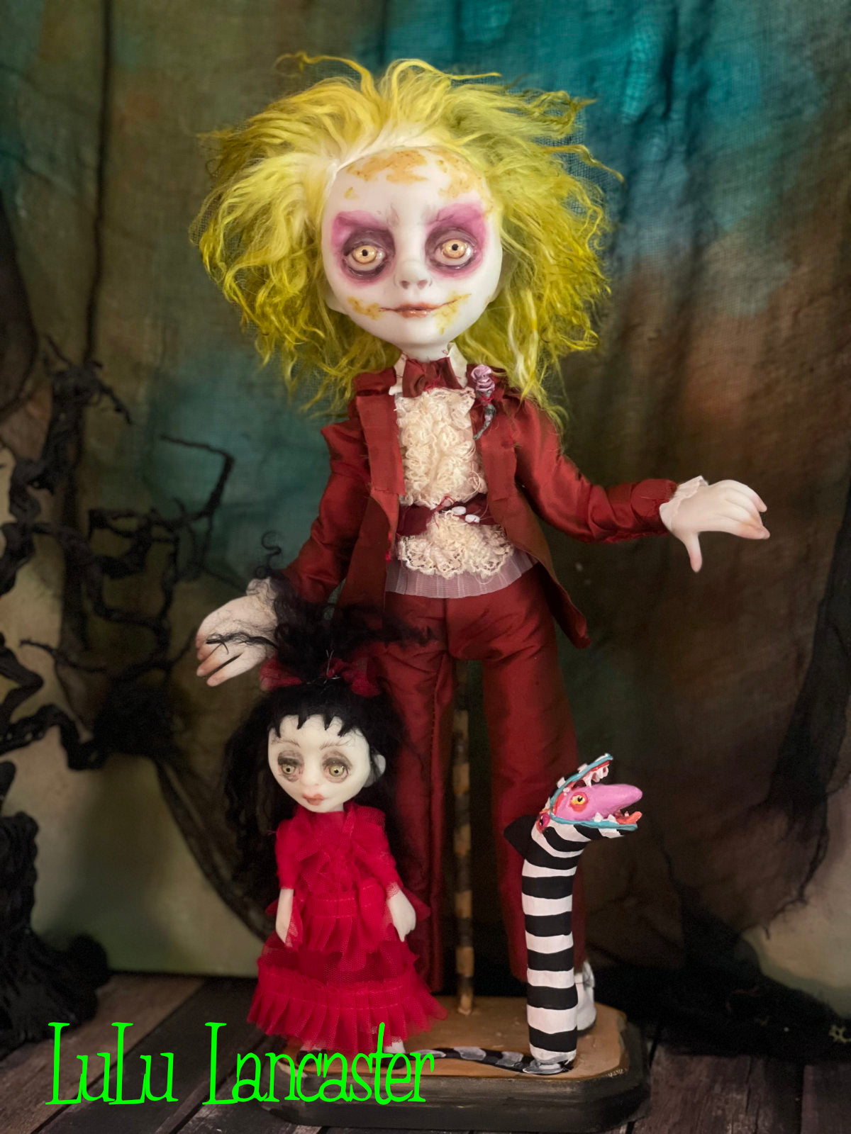 BeetleJuice Original LuLu Lancaster Halloween Art Doll