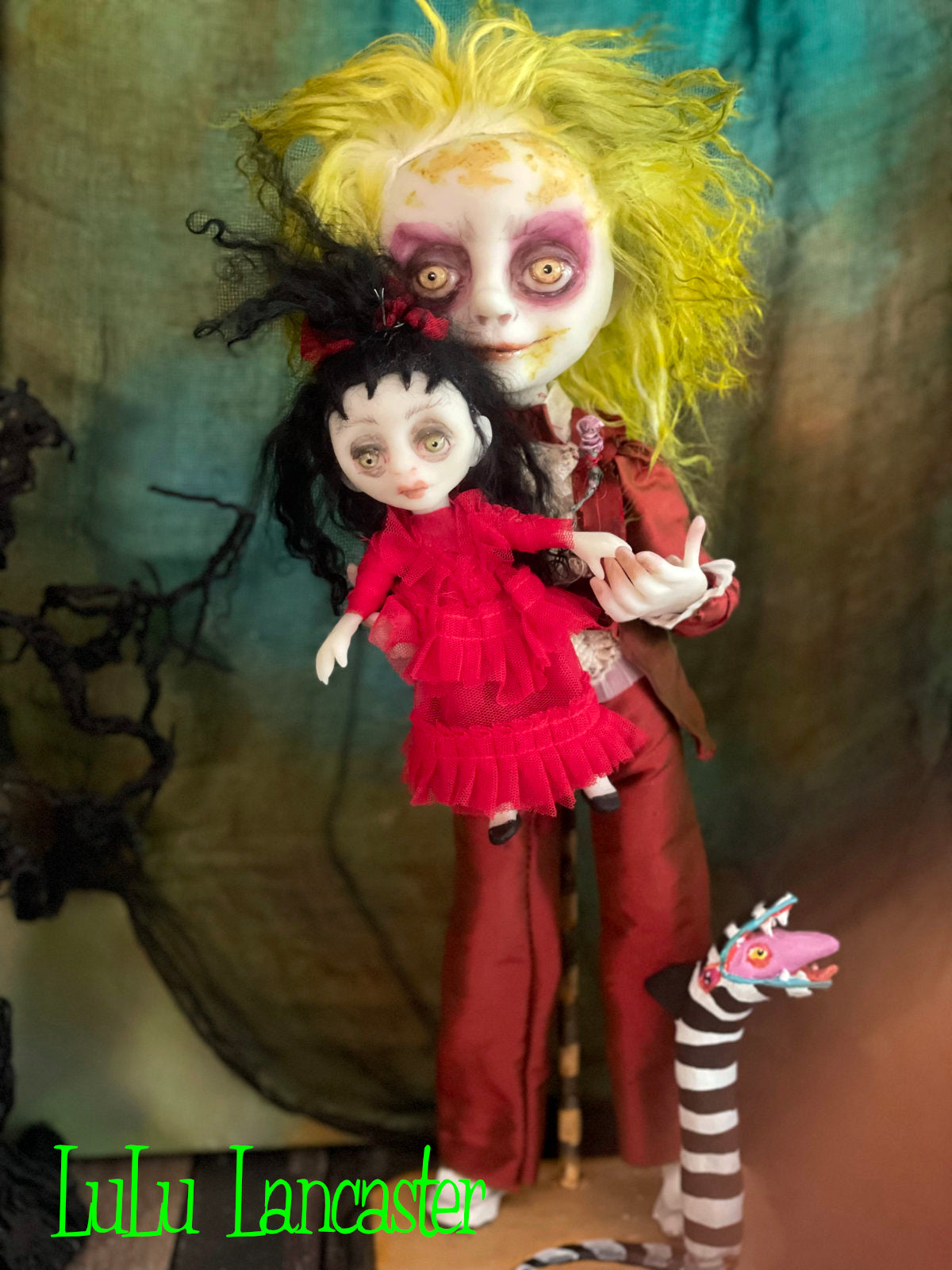 BeetleJuice Original LuLu Lancaster Halloween Art Doll