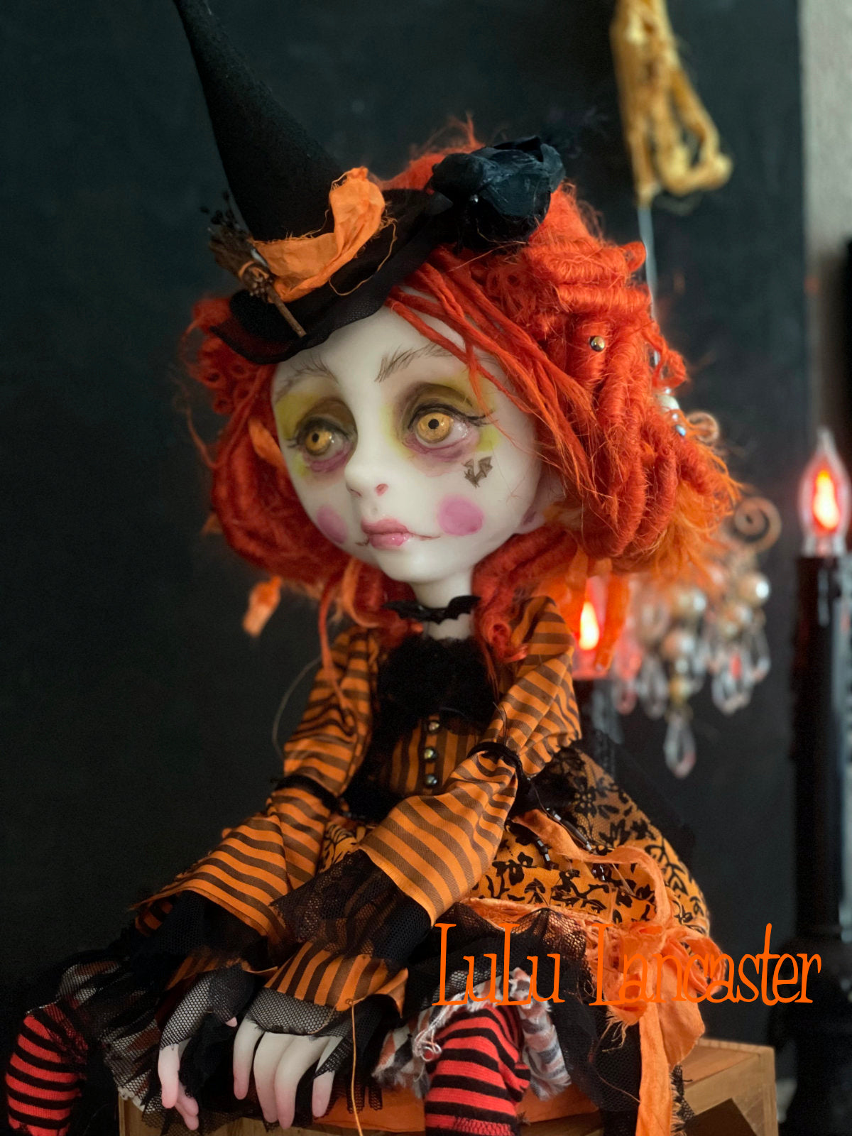 Bezzie Rococo Halloween Witch Original LuLu Lancaster Art Dolls