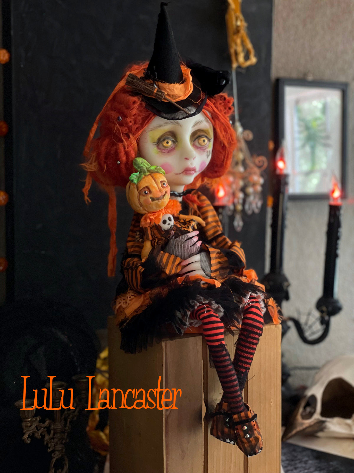 Bezzie Rococo Halloween Witch Original LuLu Lancaster Art Dolls