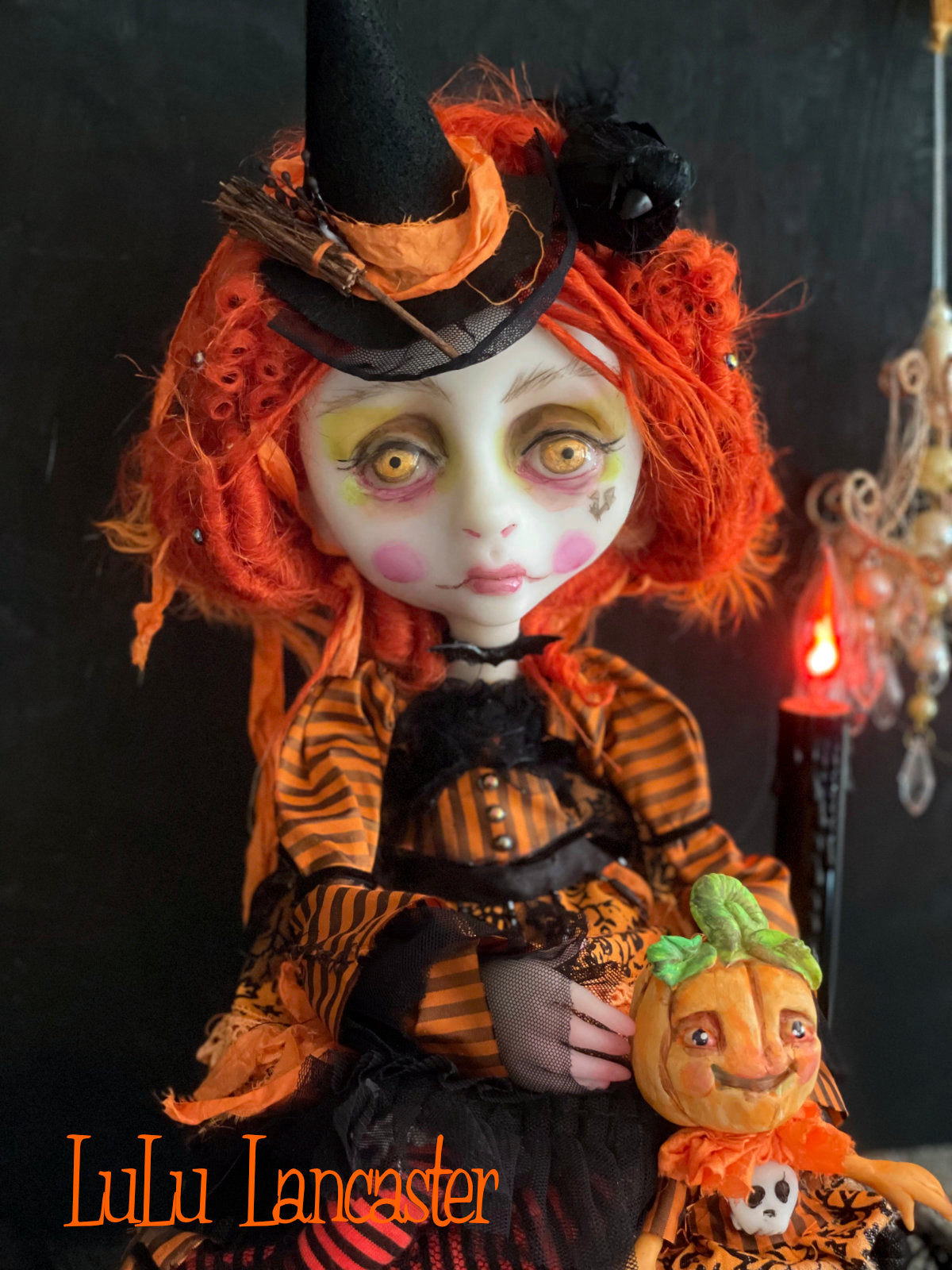 Bezzie Rococo Halloween Witch Original LuLu Lancaster Art Dolls