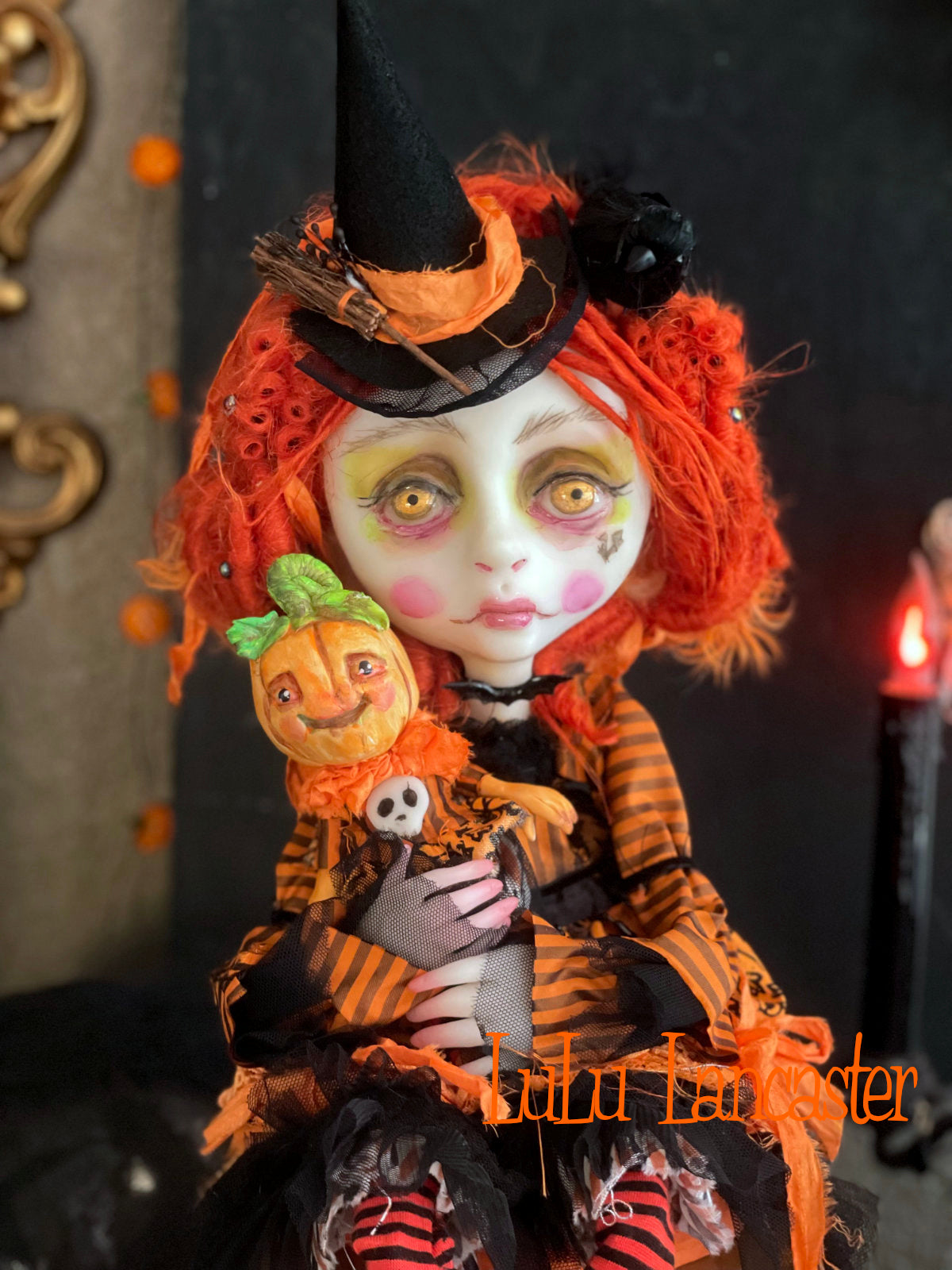 Bezzie Rococo Halloween Witch Original LuLu Lancaster Art Dolls