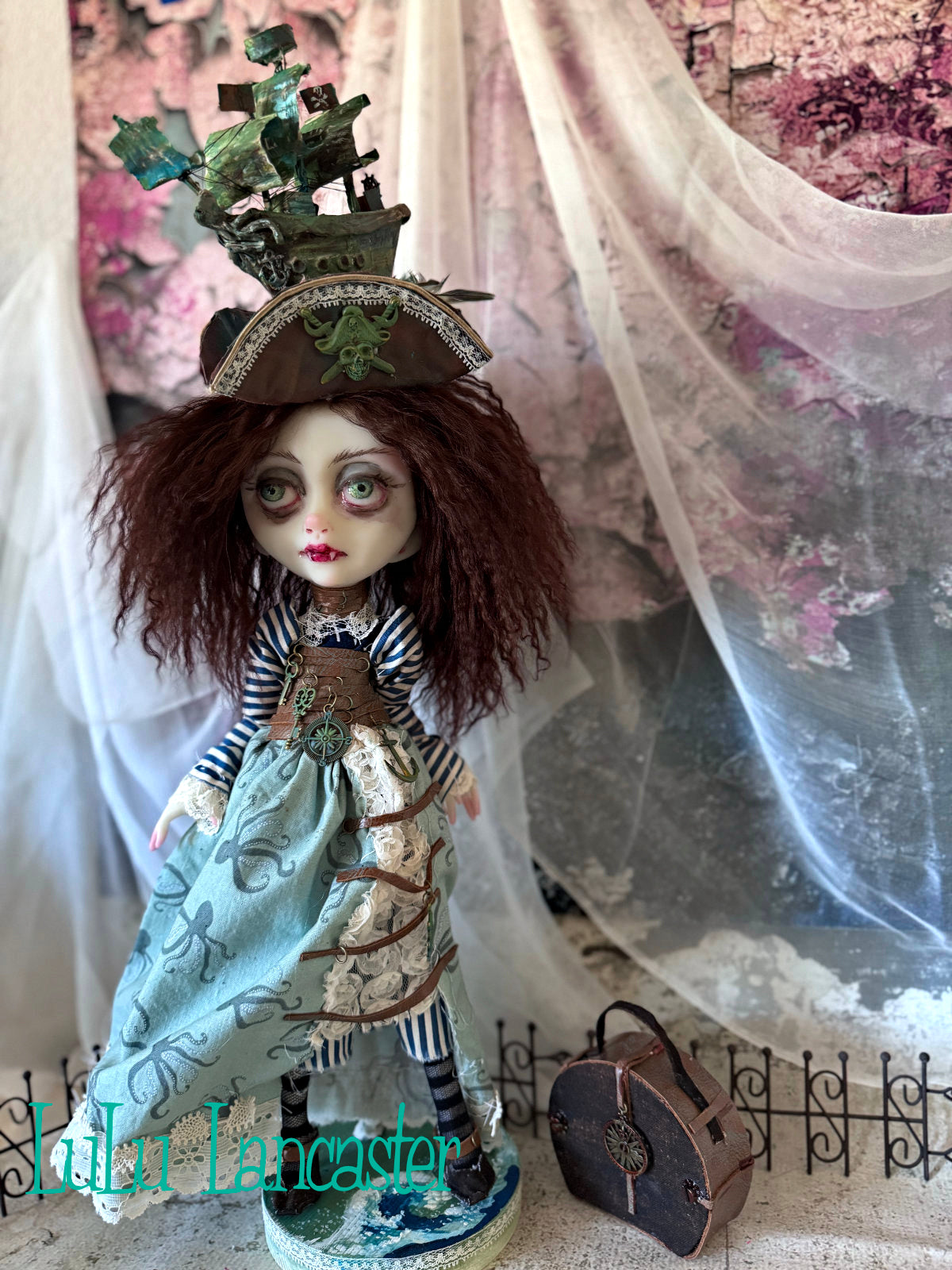 Briar of Boggy Bay Steampunk Vampire Original LuLu Lancaster Art Doll