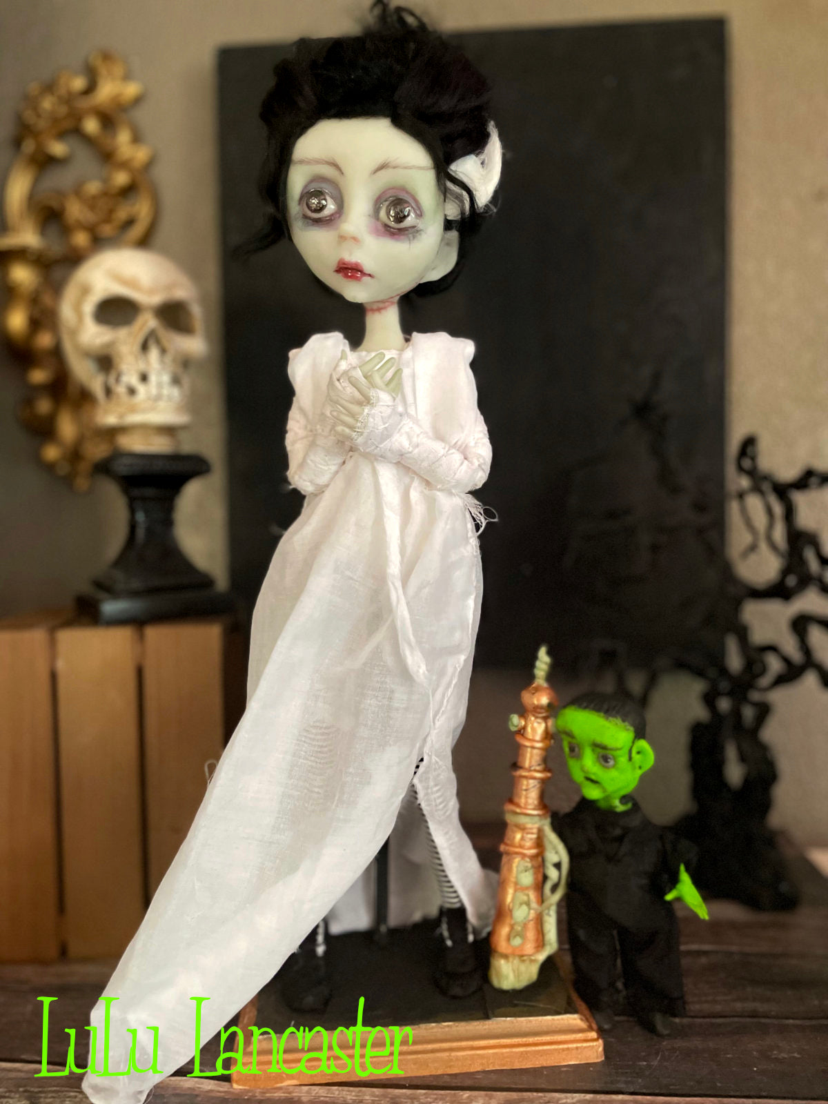 The Bride Original LuLu Lancaster Halloween Art Doll