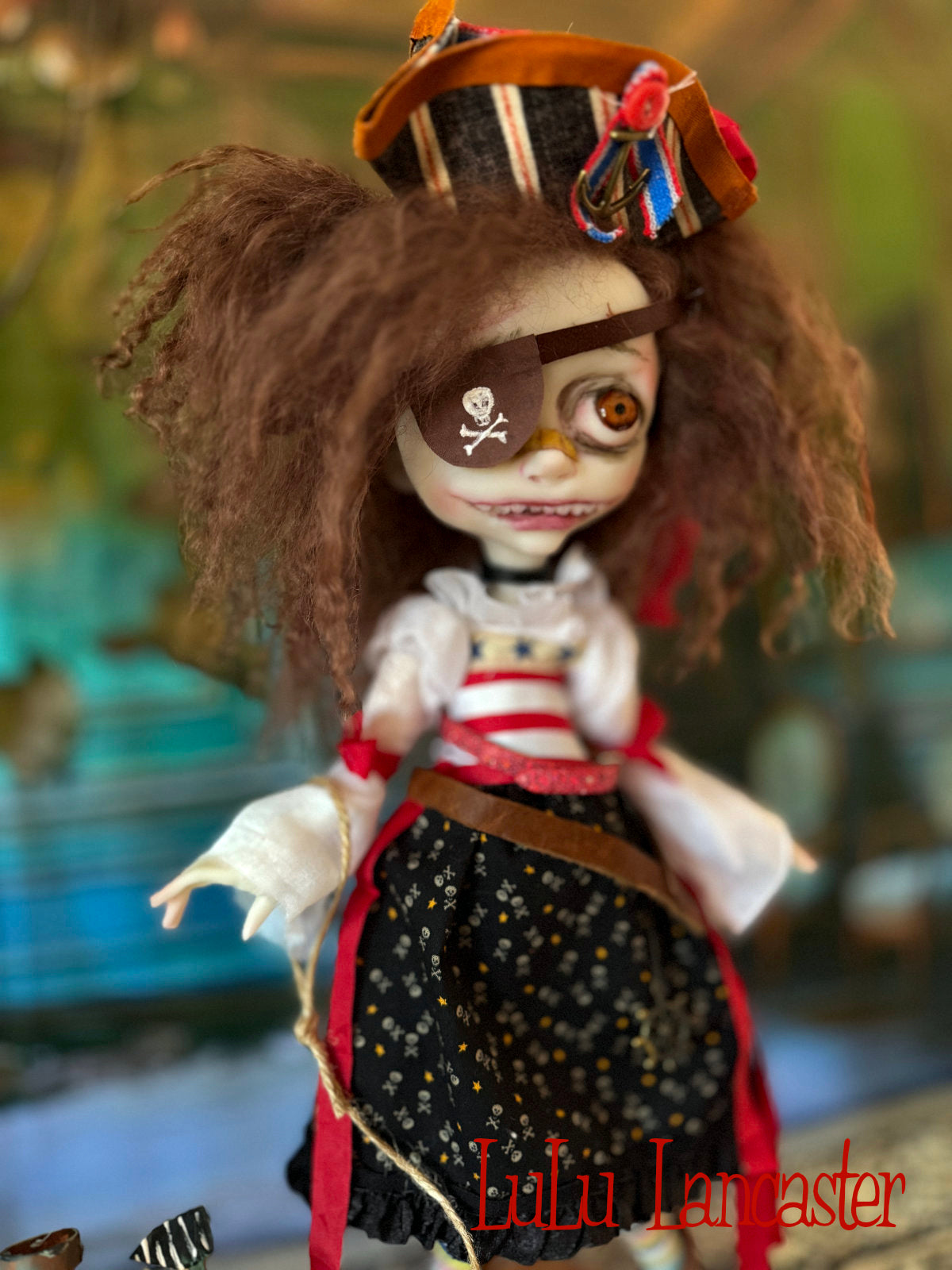 Buella the Buccaneer ~Original LuLu Lancaster Art Doll